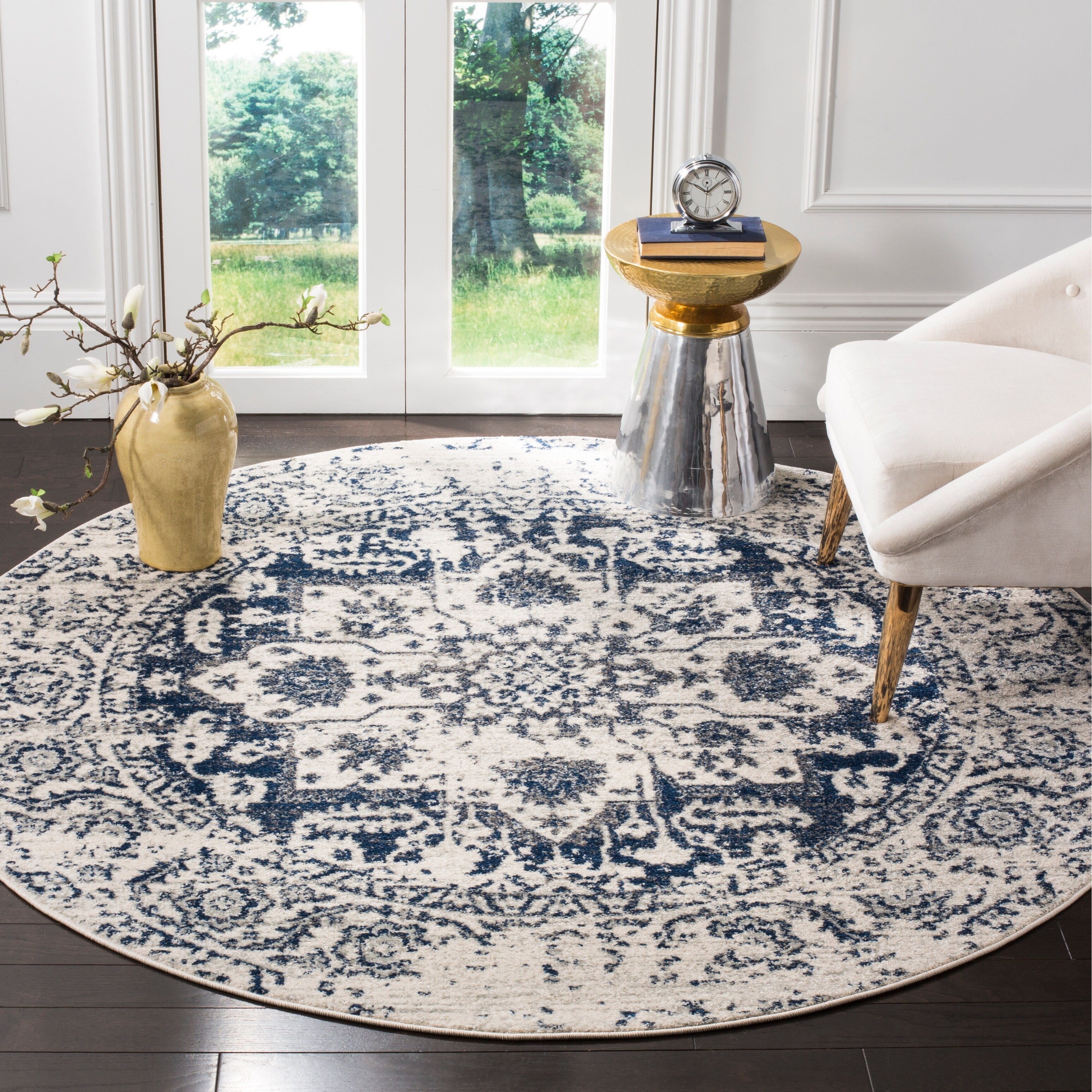 Tapis rustique vieilli SAFAVIEH Madison Delois Medallion