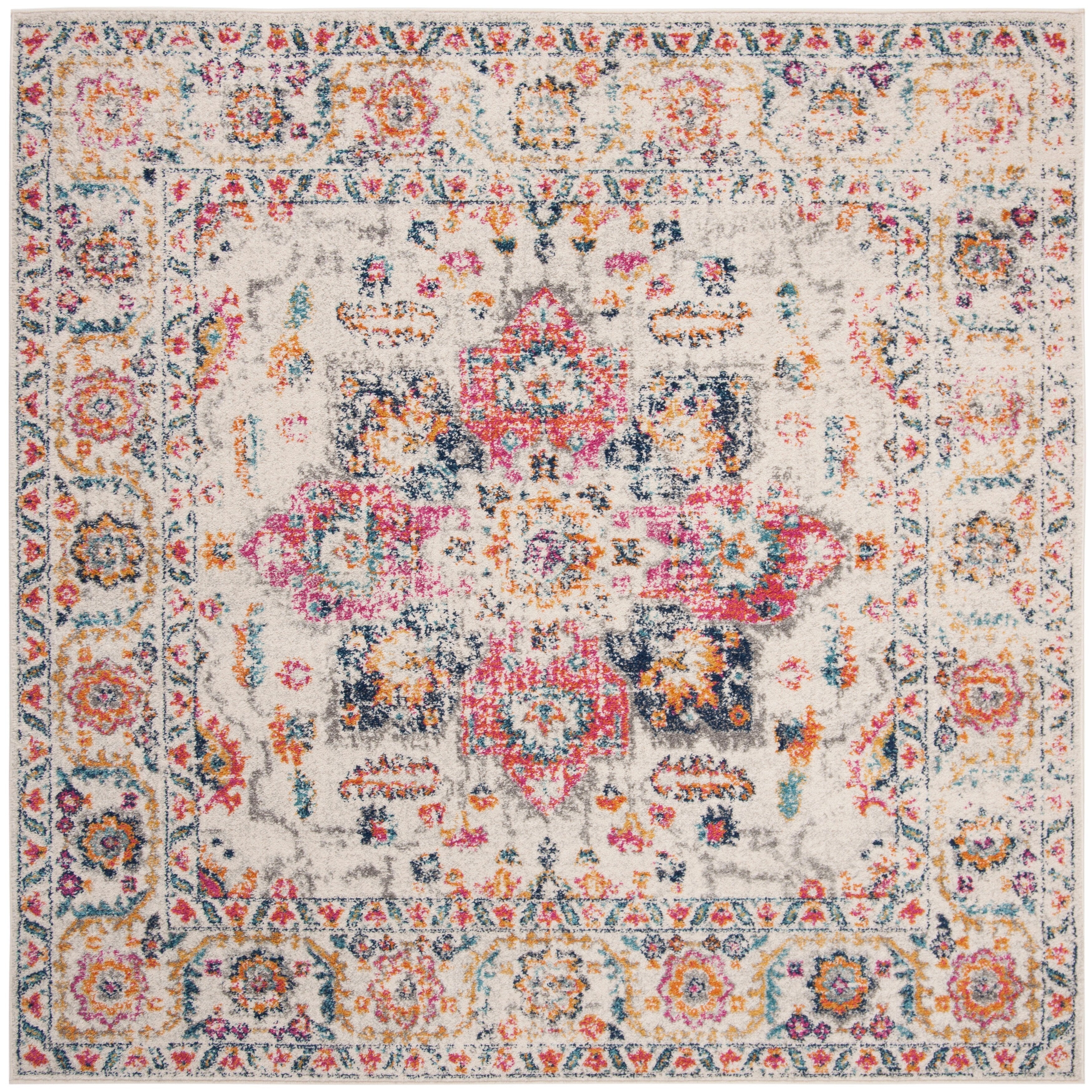 Tapis rustique vieilli SAFAVIEH Madison Delois Medallion