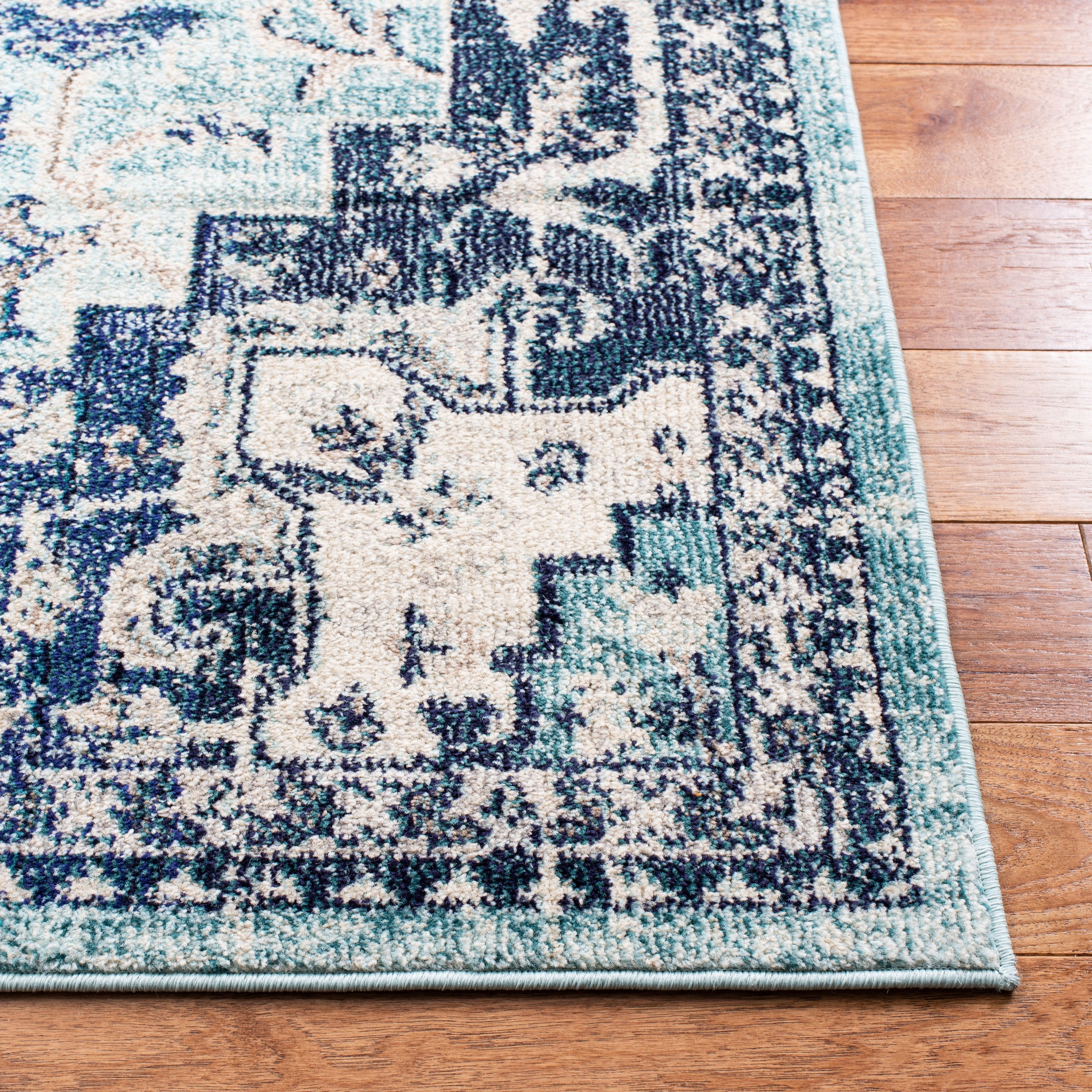 SAFAVIEH Tapis Madison Katelijne Boho médaillon vieilli