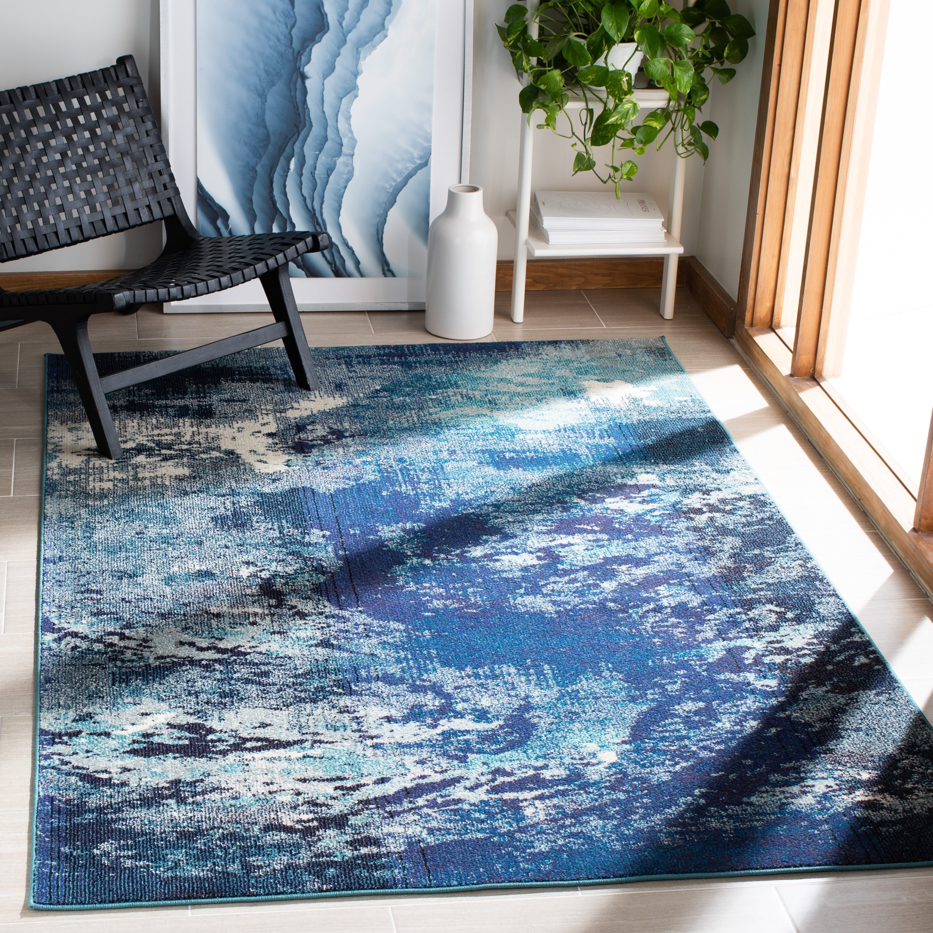 Tapis abstrait moderne SAFAVIEH Madison Lawanda