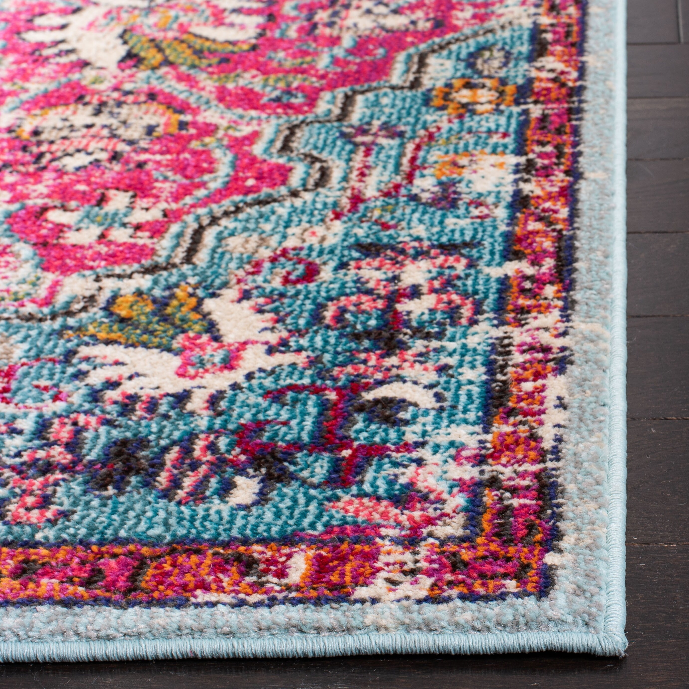 Tapis vieilli SAFAVIEH Madison Libusa Boho Medallion