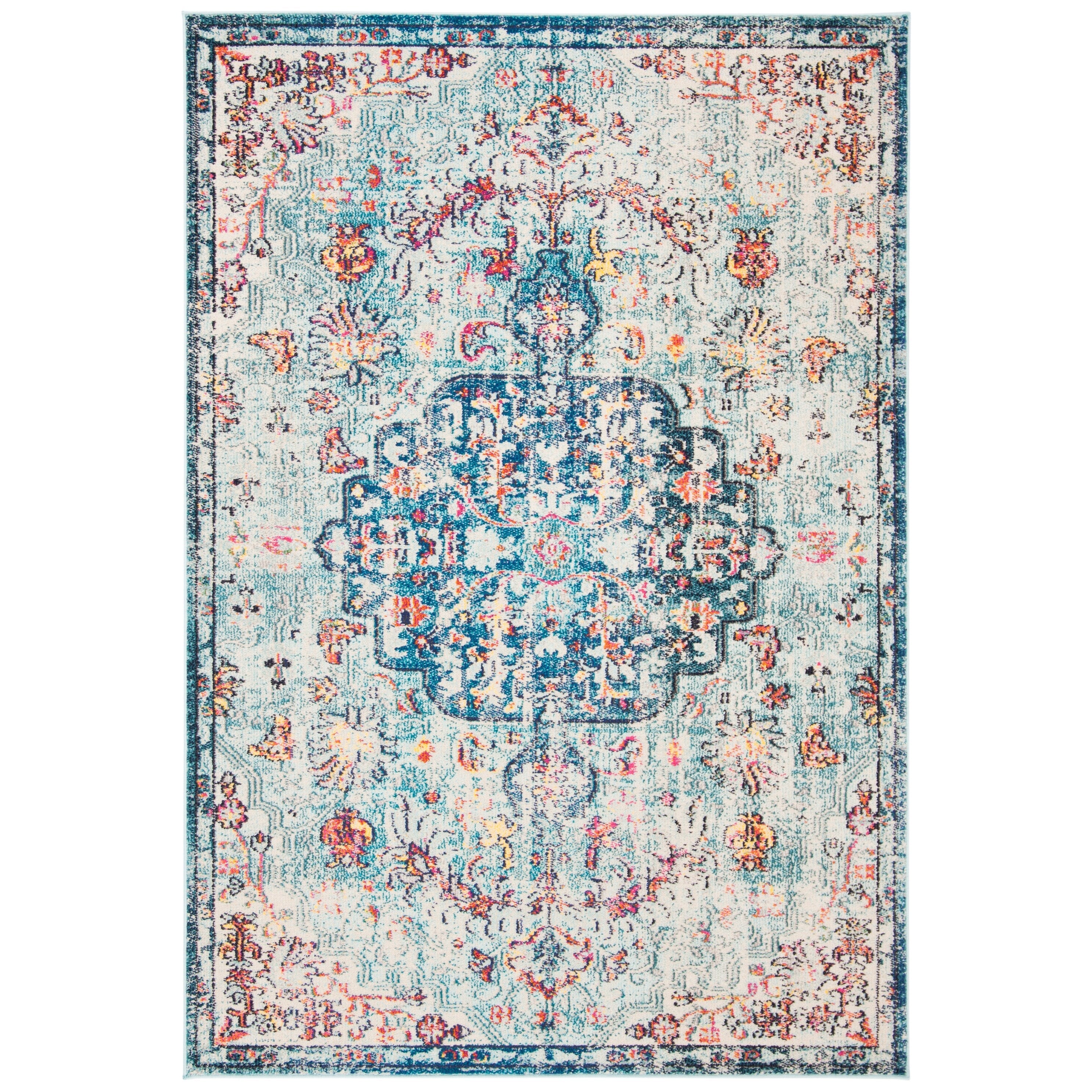 Tapis vieilli SAFAVIEH Madison Libusa Boho Medallion