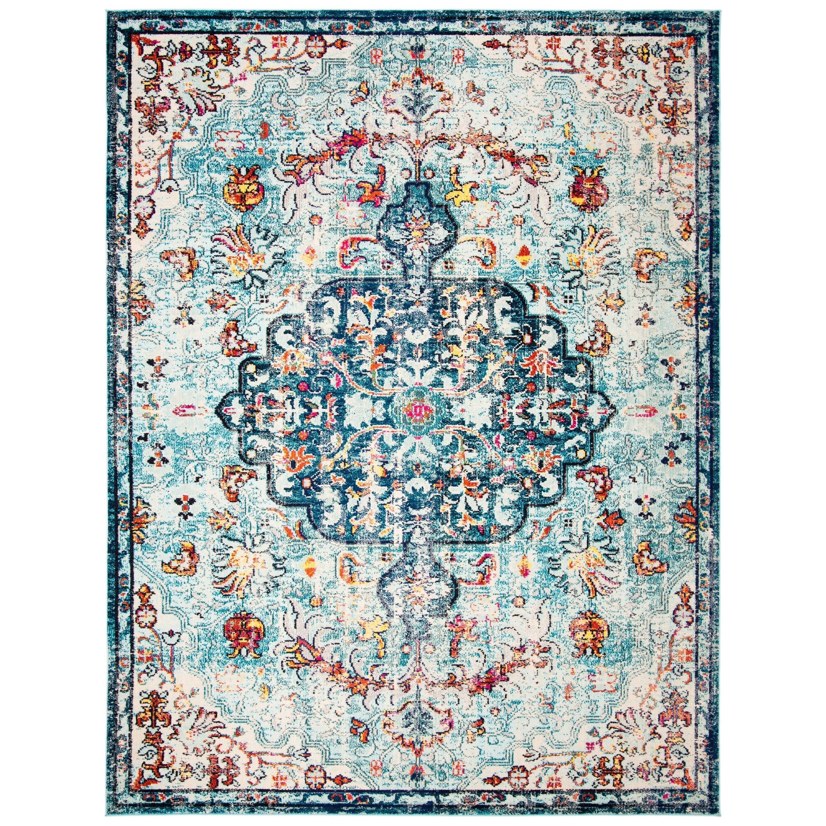 Tapis vieilli SAFAVIEH Madison Libusa Boho Medallion