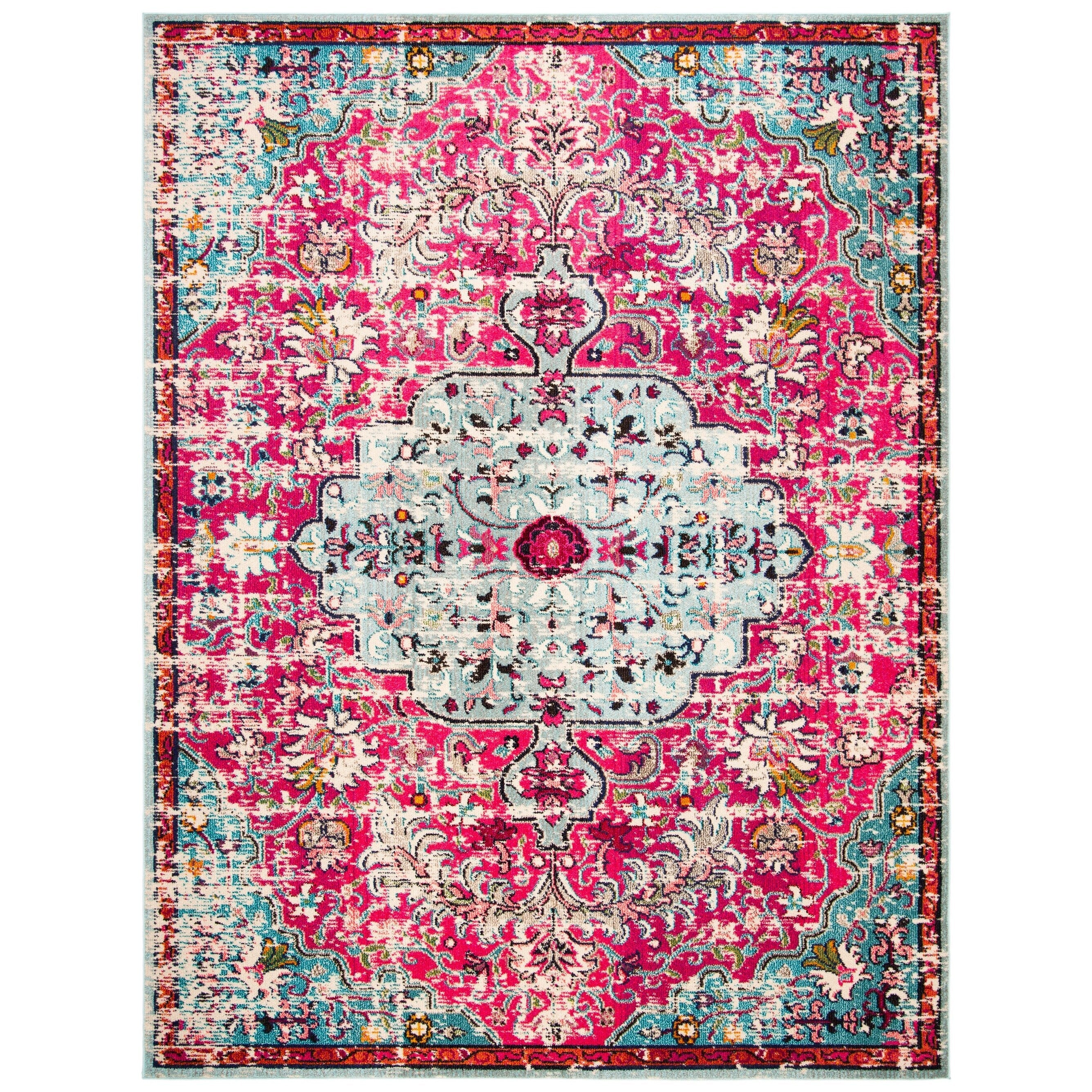 Tapis vieilli SAFAVIEH Madison Libusa Boho Medallion