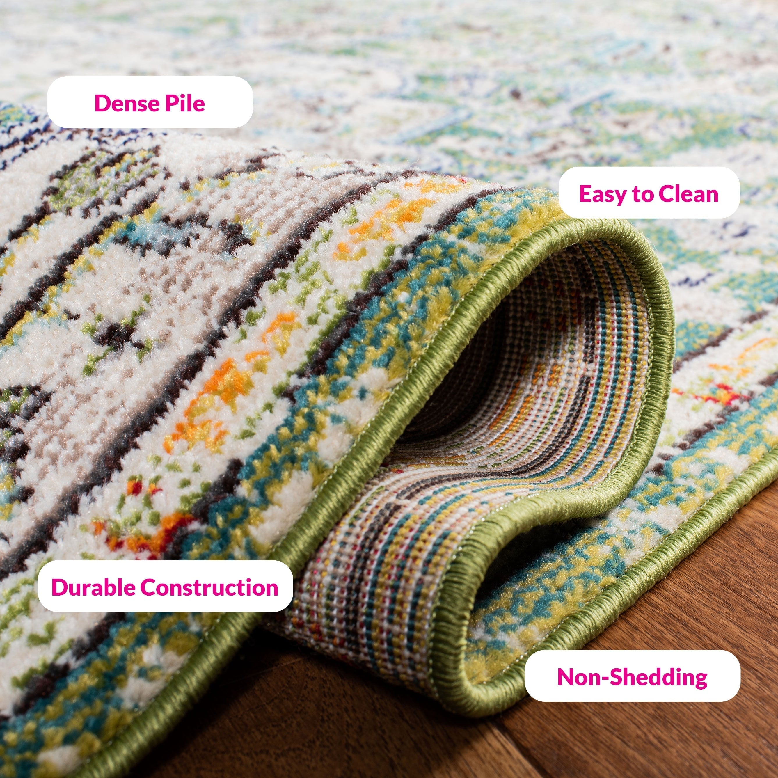 Tapis vieilli SAFAVIEH Madison Libusa Boho Medallion