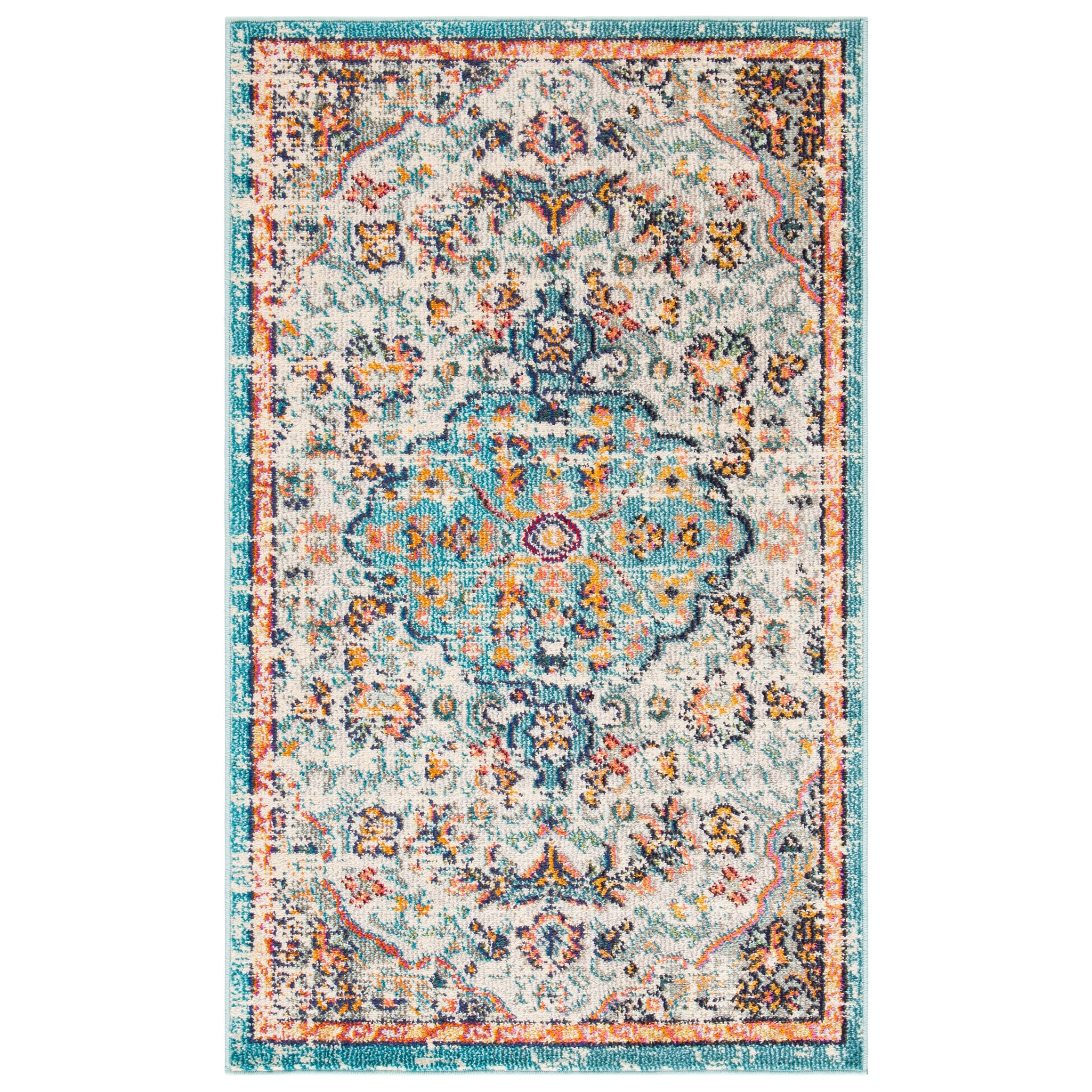 Tapis vieilli SAFAVIEH Madison Libusa Boho Medallion