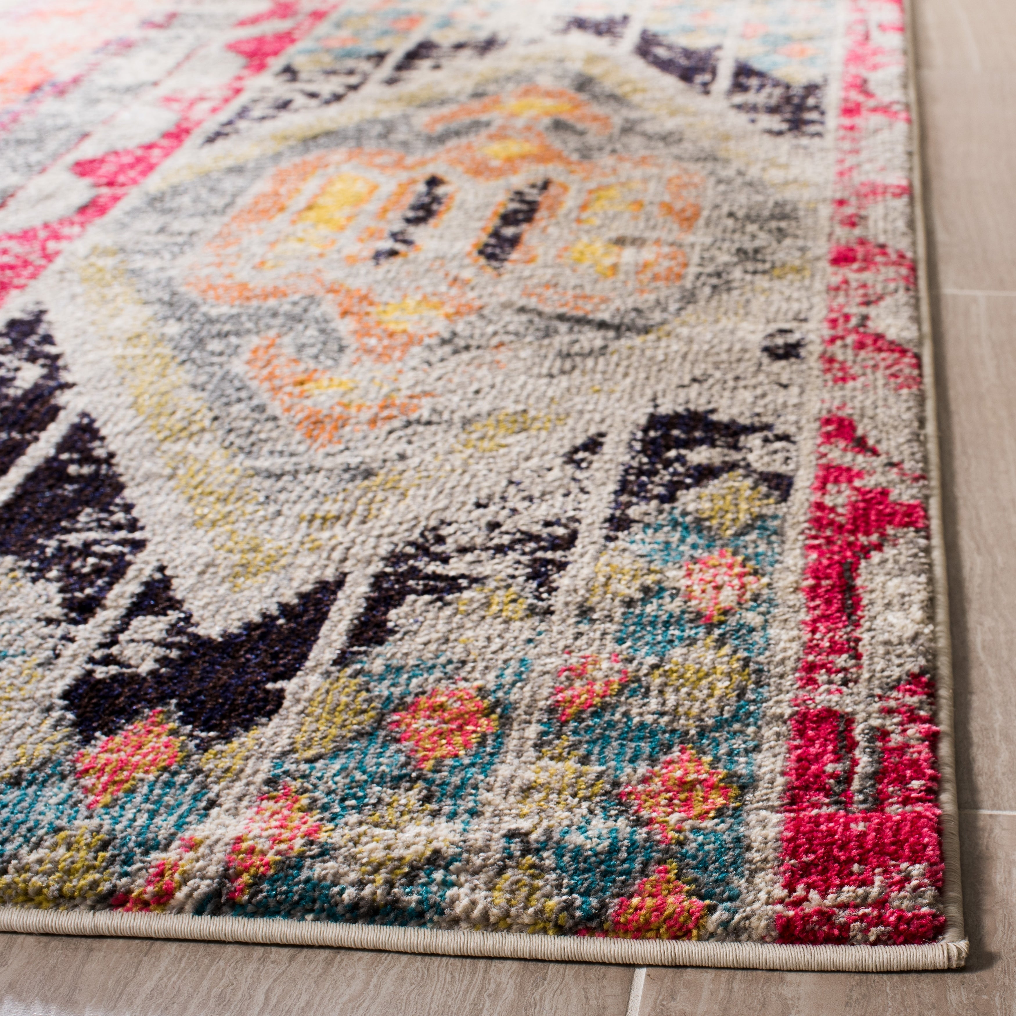 SAFAVIEH Tapis Boho vieilli Monaco Brunhildis