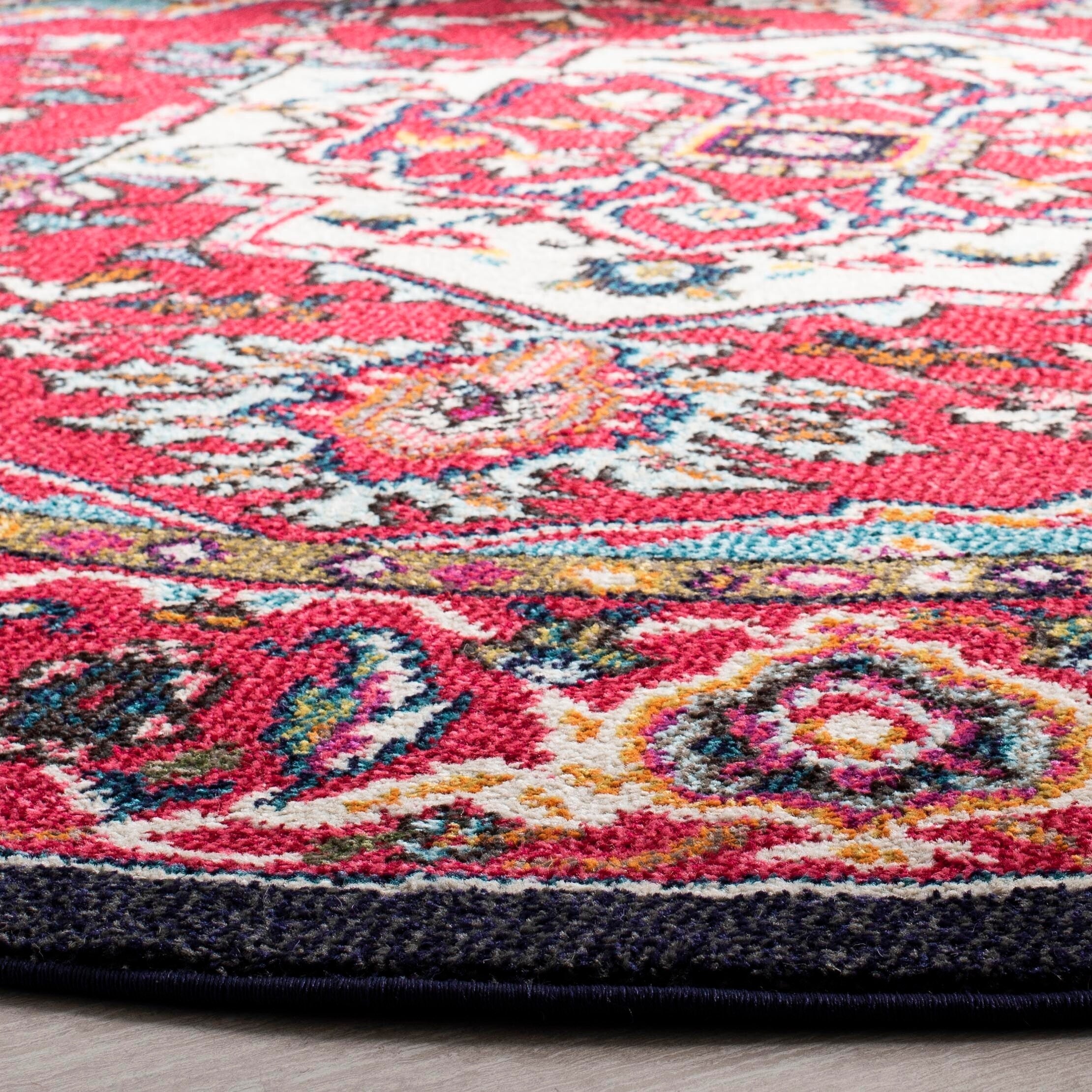 SAFAVIEH Tapis médaillon Monaco Donika Boho