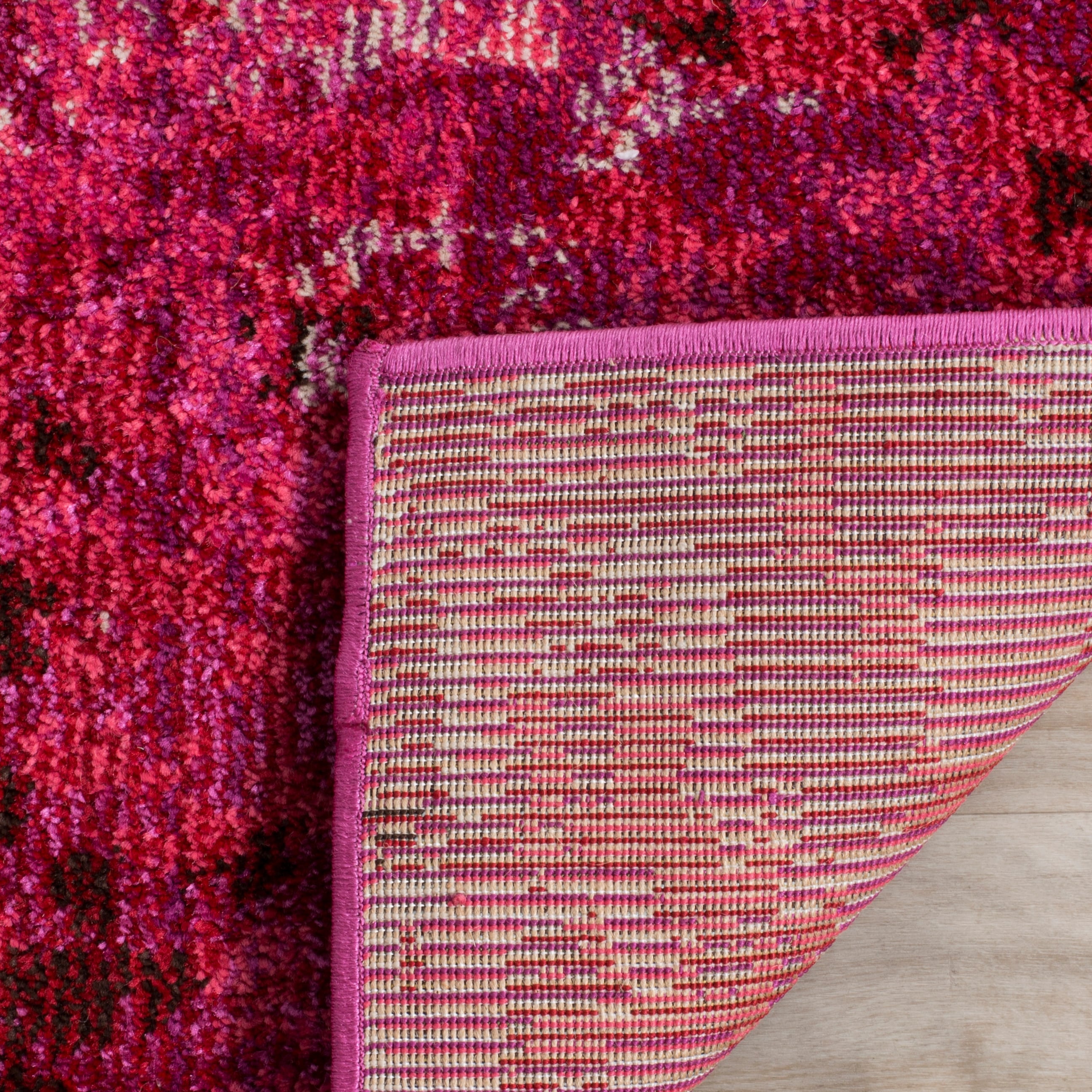 Tapis SAFAVIEH Monaco Panna Boho abstrait moderne aquarelle