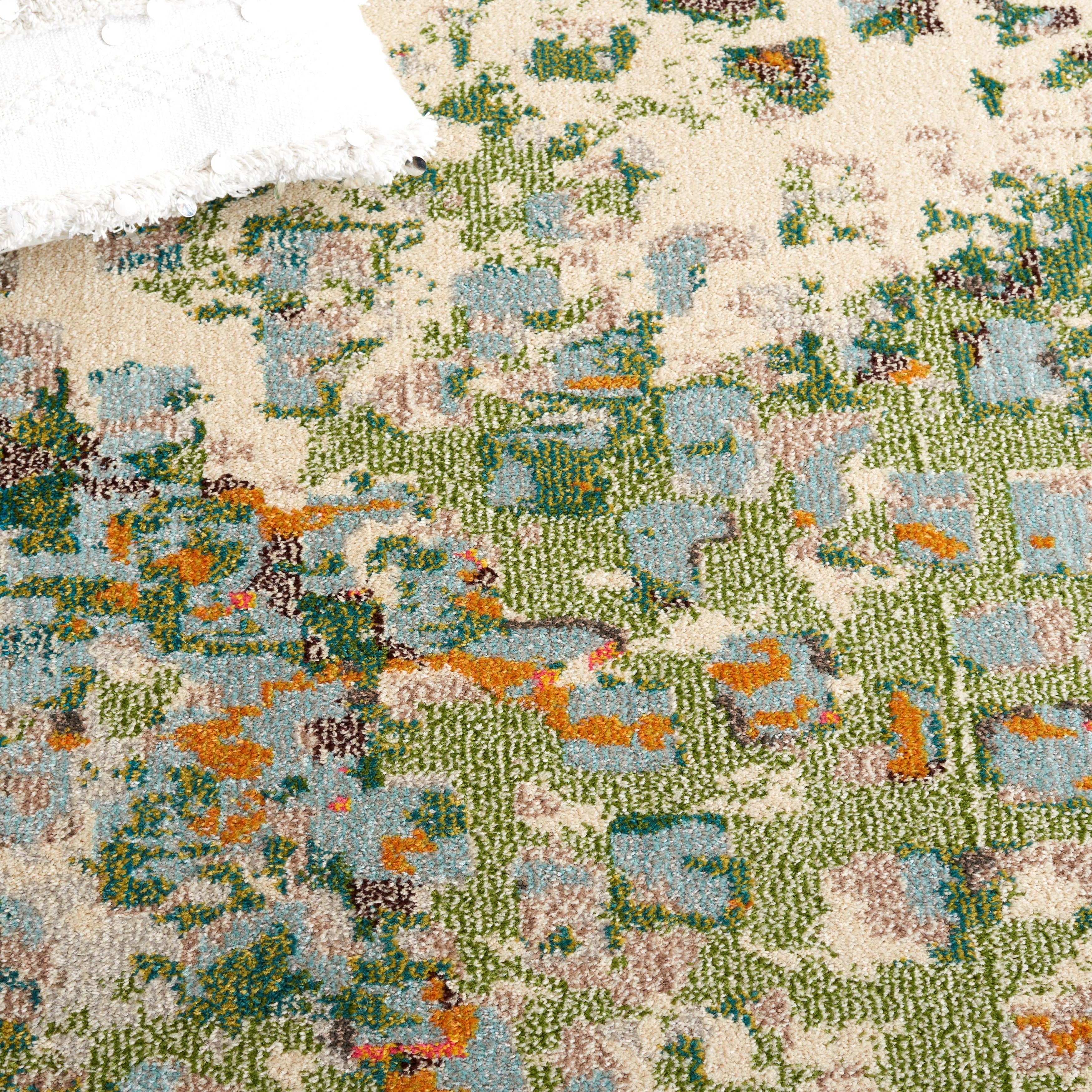 Tapis SAFAVIEH Monaco Panna Boho abstrait moderne aquarelle