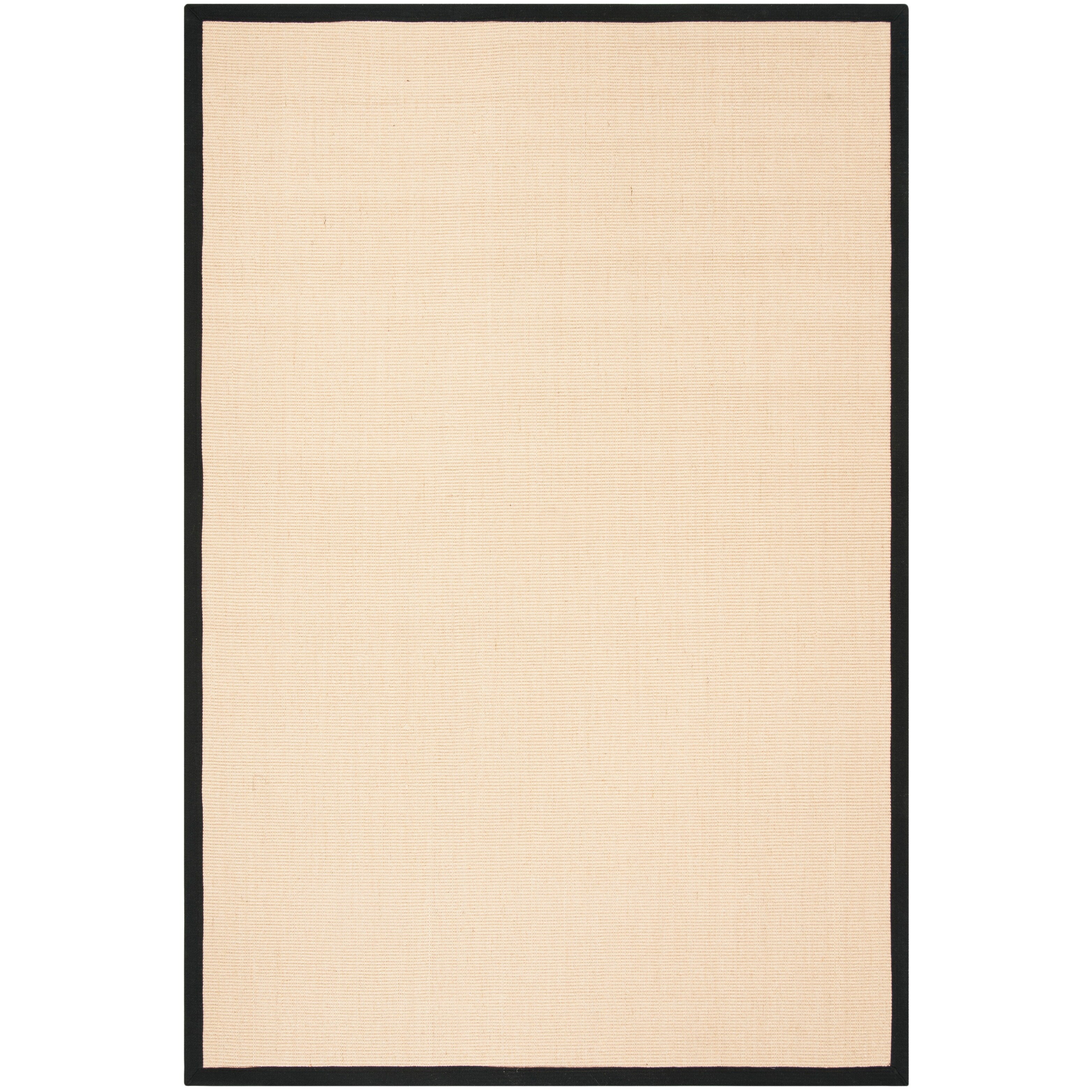 Tapis en sisal à bordure décontractée en fibre naturelle SAFAVIEH Alleen