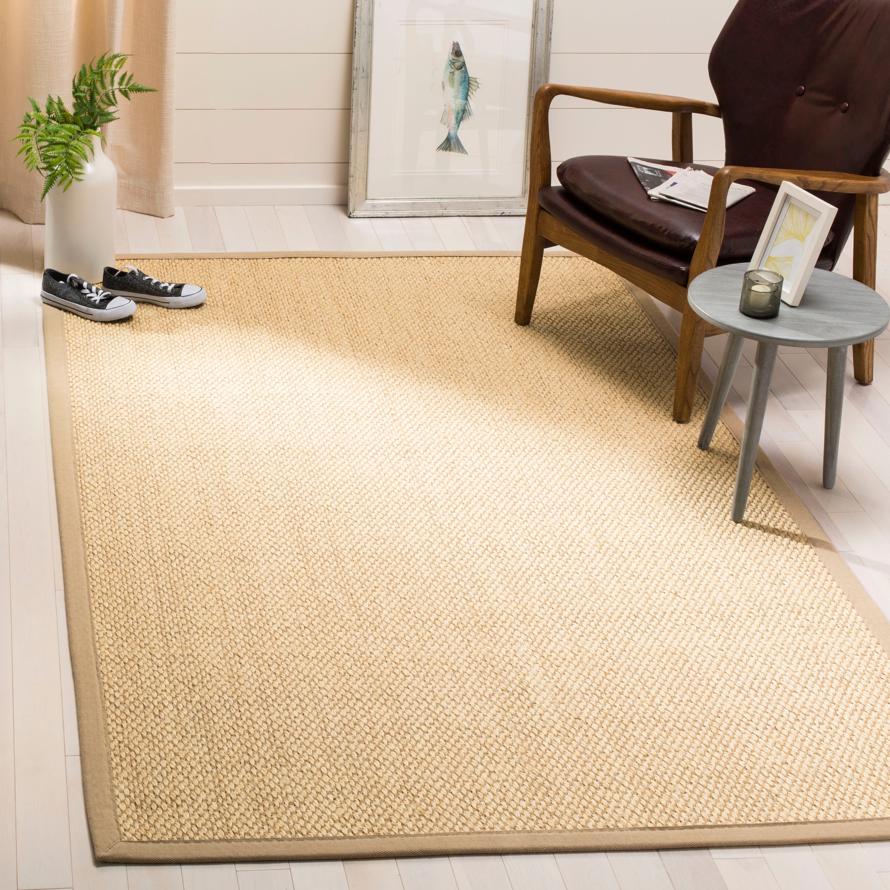 Tapis en sisal Anabel en fibre naturelle SAFAVIEH