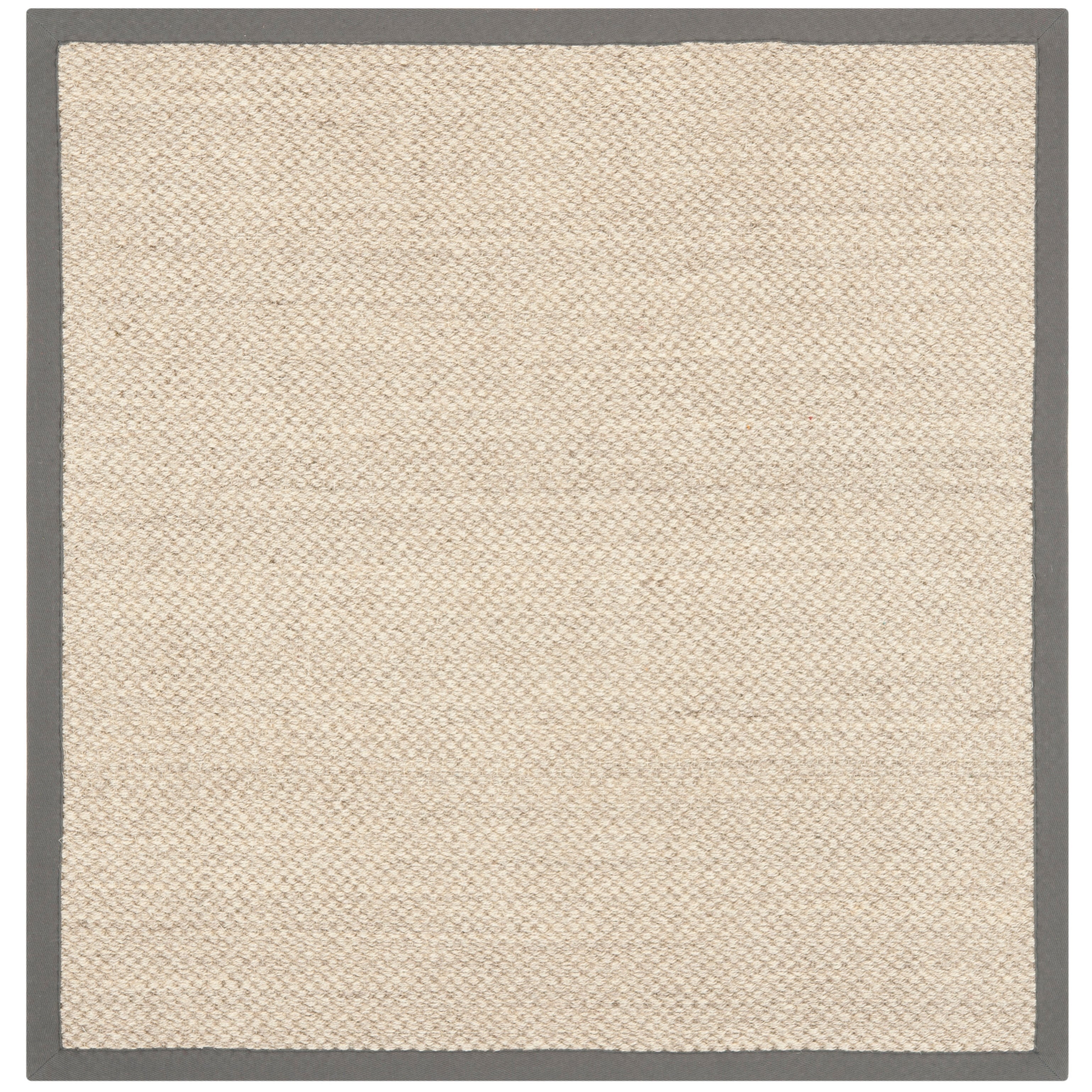 Tapis à bordure en sisal Elmyra en fibre naturelle SAFAVIEH