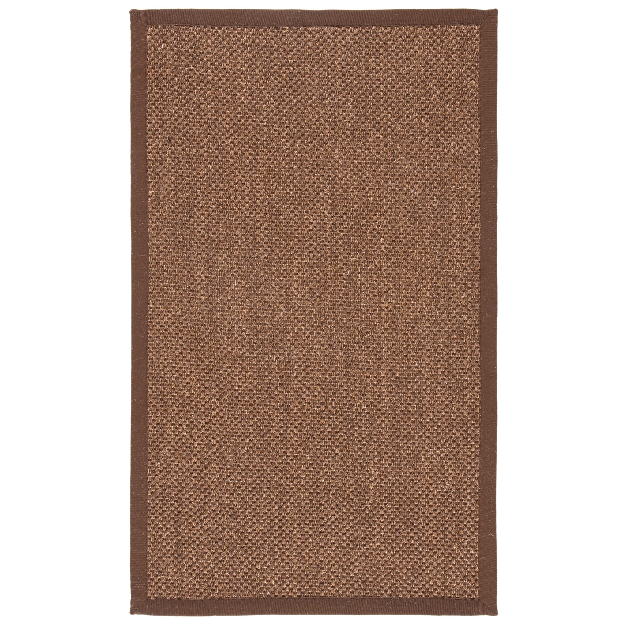 Tapis à bordure en sisal Elmyra en fibre naturelle SAFAVIEH