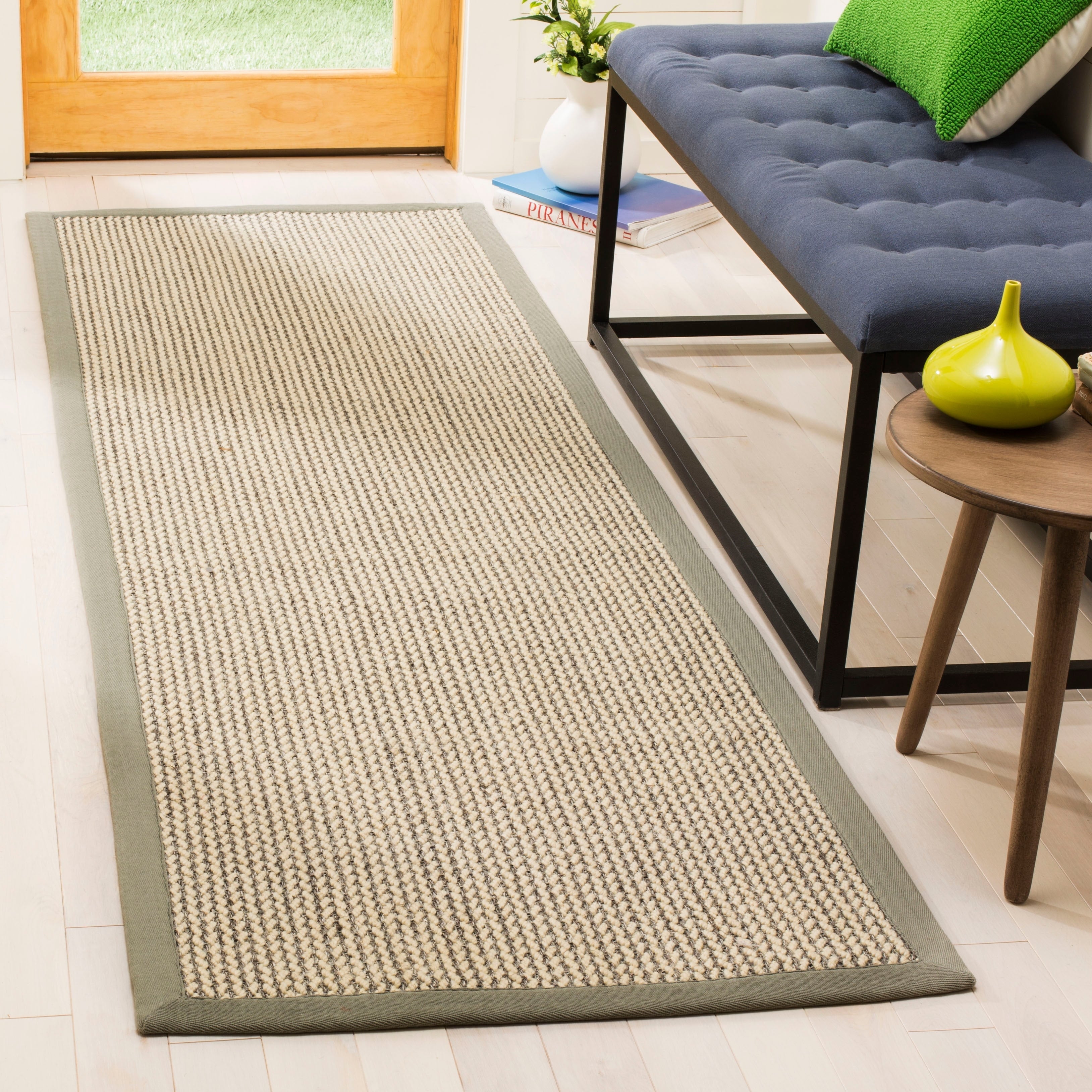 Tapis SAFAVIEH en fibre naturelle Evia sisal et laine