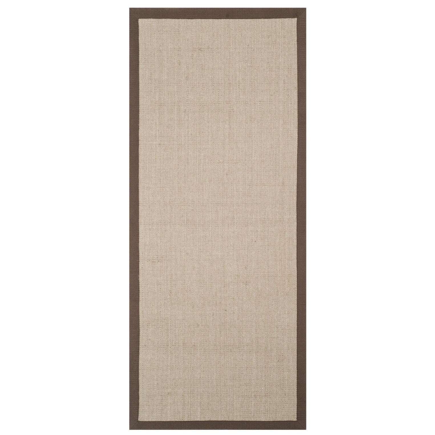 Tapis en sisal à bordure Madelyn en fibre naturelle SAFAVIEH
