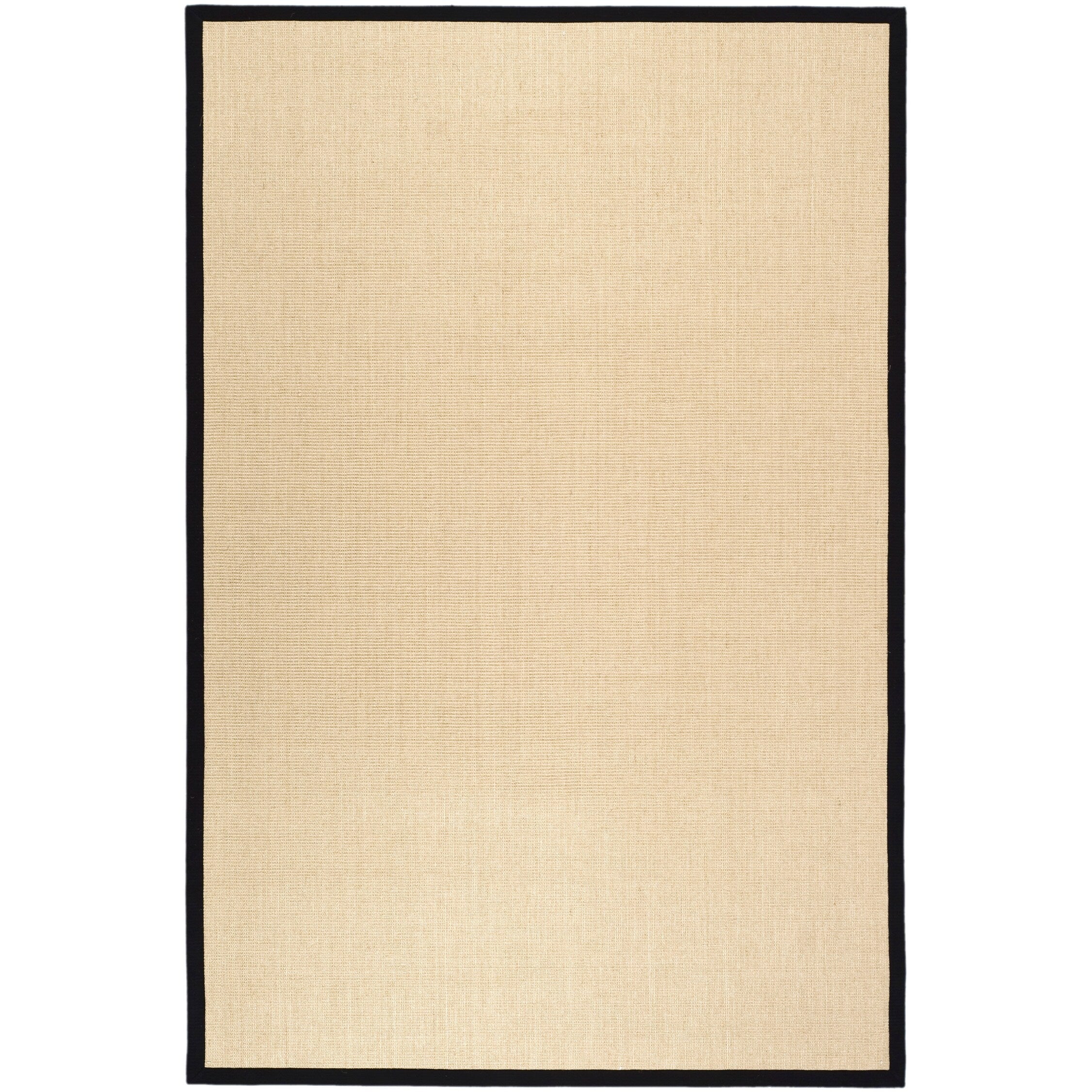 Tapis en sisal à bordure Madelyn en fibre naturelle SAFAVIEH