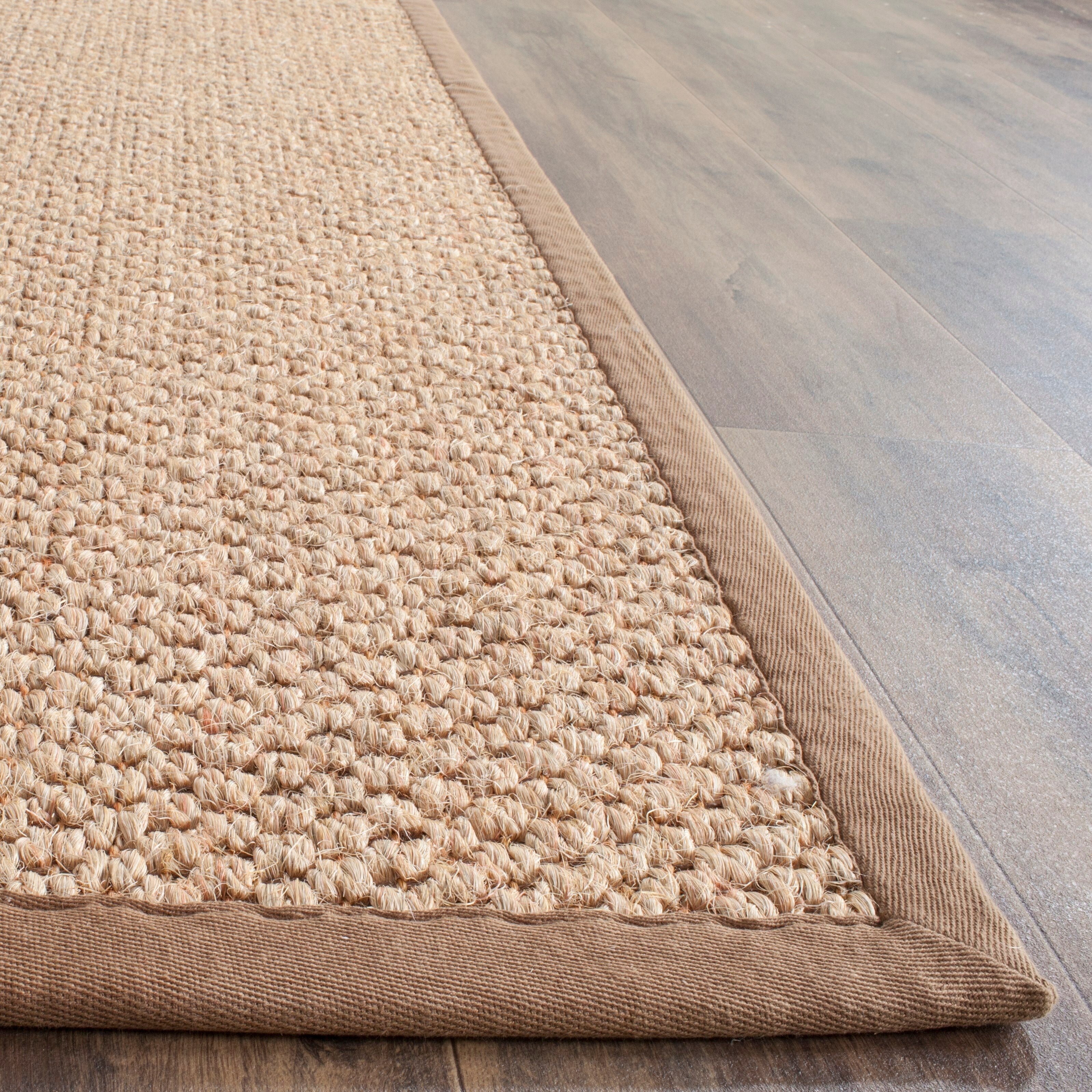 Tapis en sisal Mira Giesela en fibre naturelle SAFAVIEH