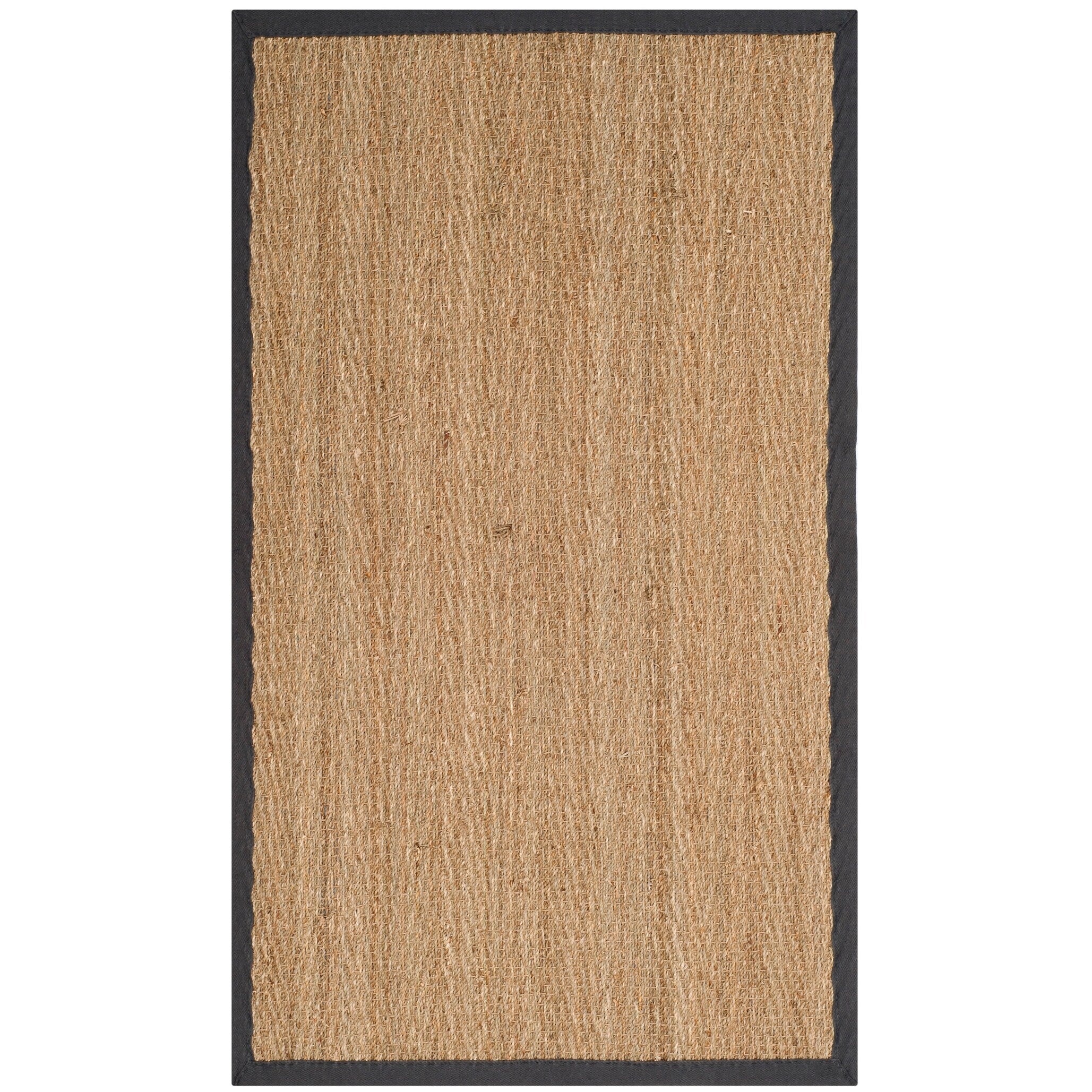 Tapis en jonc de mer à chevrons et à motif Trilby en fibres naturelles SAFAVIEH