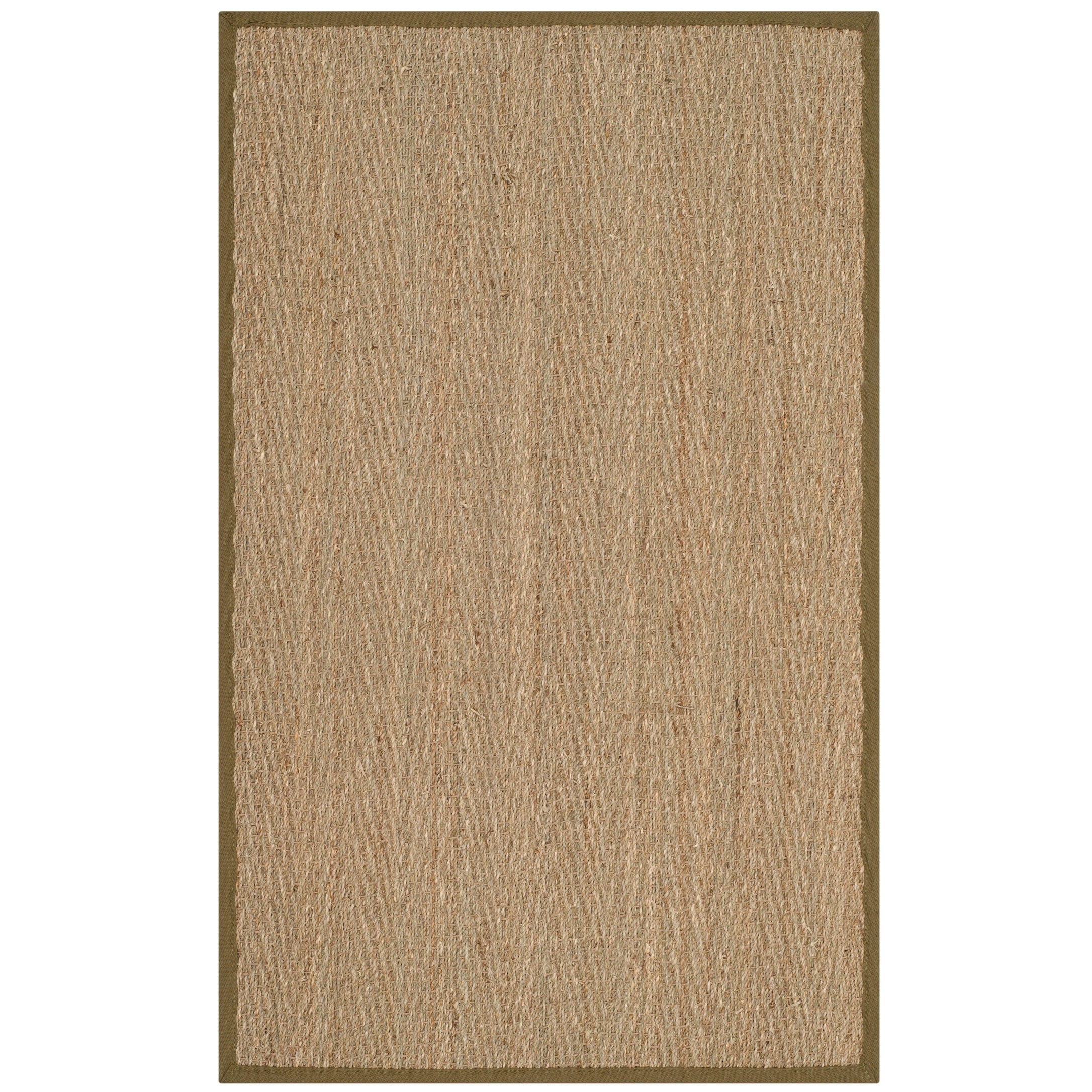 Tapis en jonc de mer à chevrons et à motif Trilby en fibres naturelles SAFAVIEH