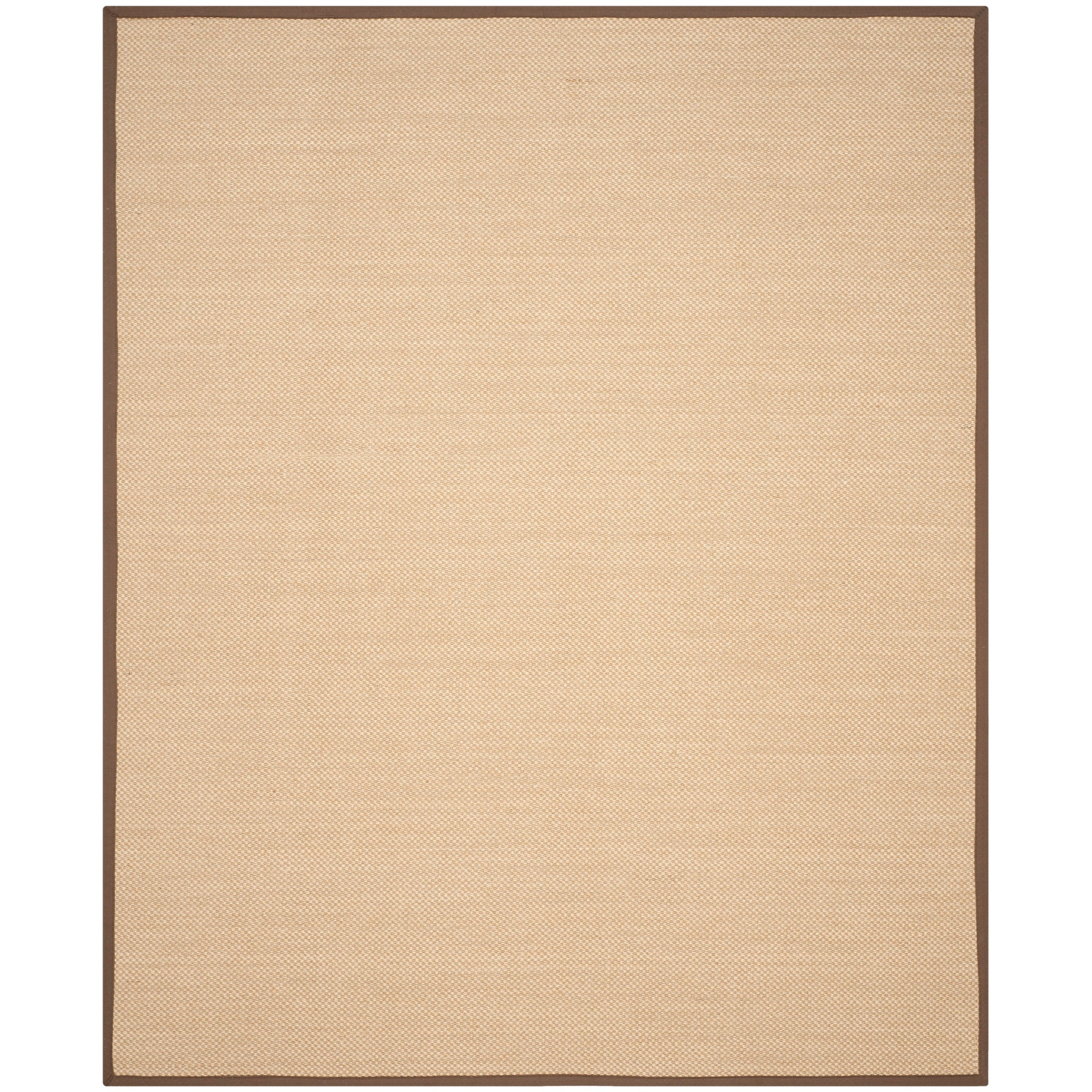 Tapis en sisal à bordure décontractée Venus en fibre naturelle SAFAVIEH