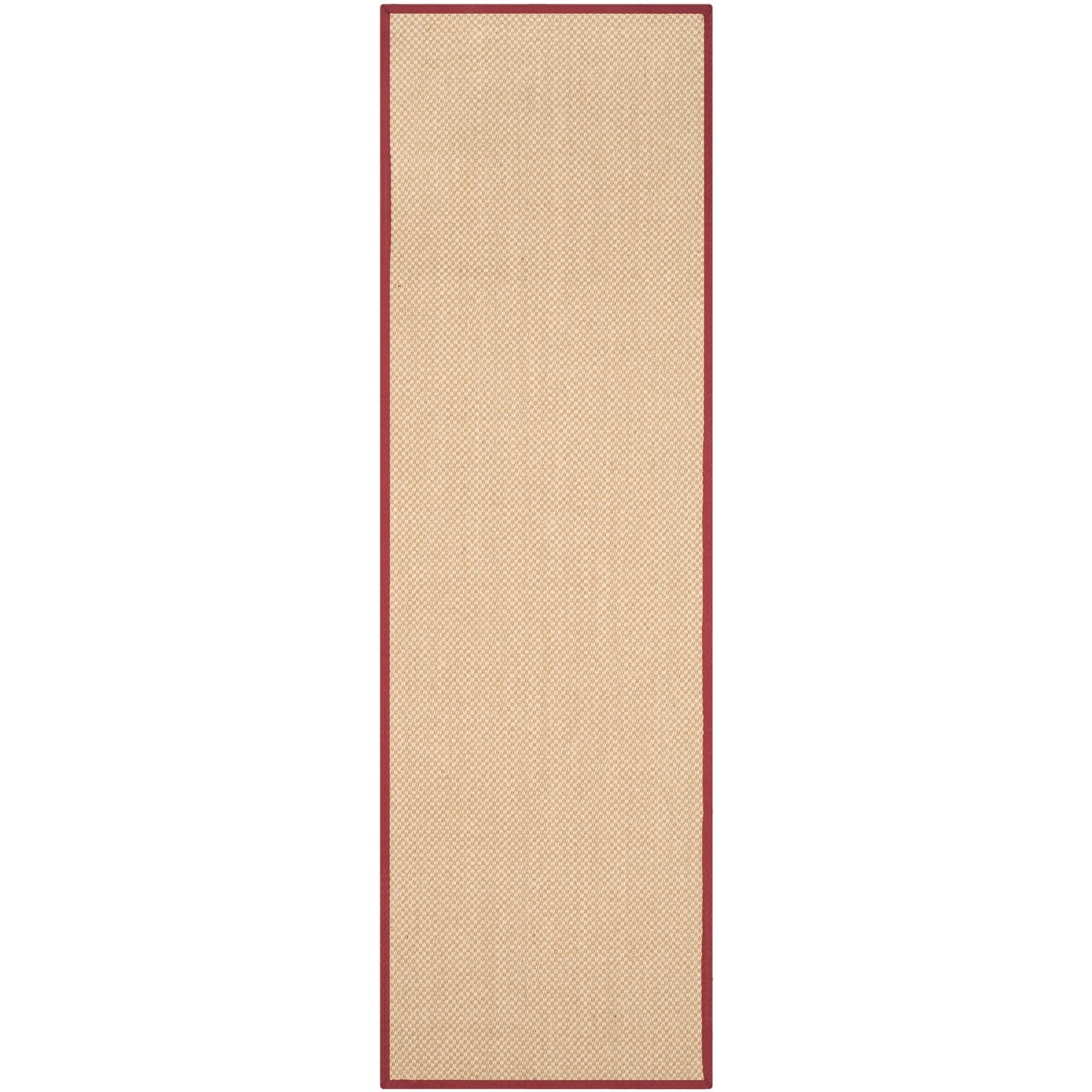 Tapis en sisal à bordure décontractée Venus en fibre naturelle SAFAVIEH