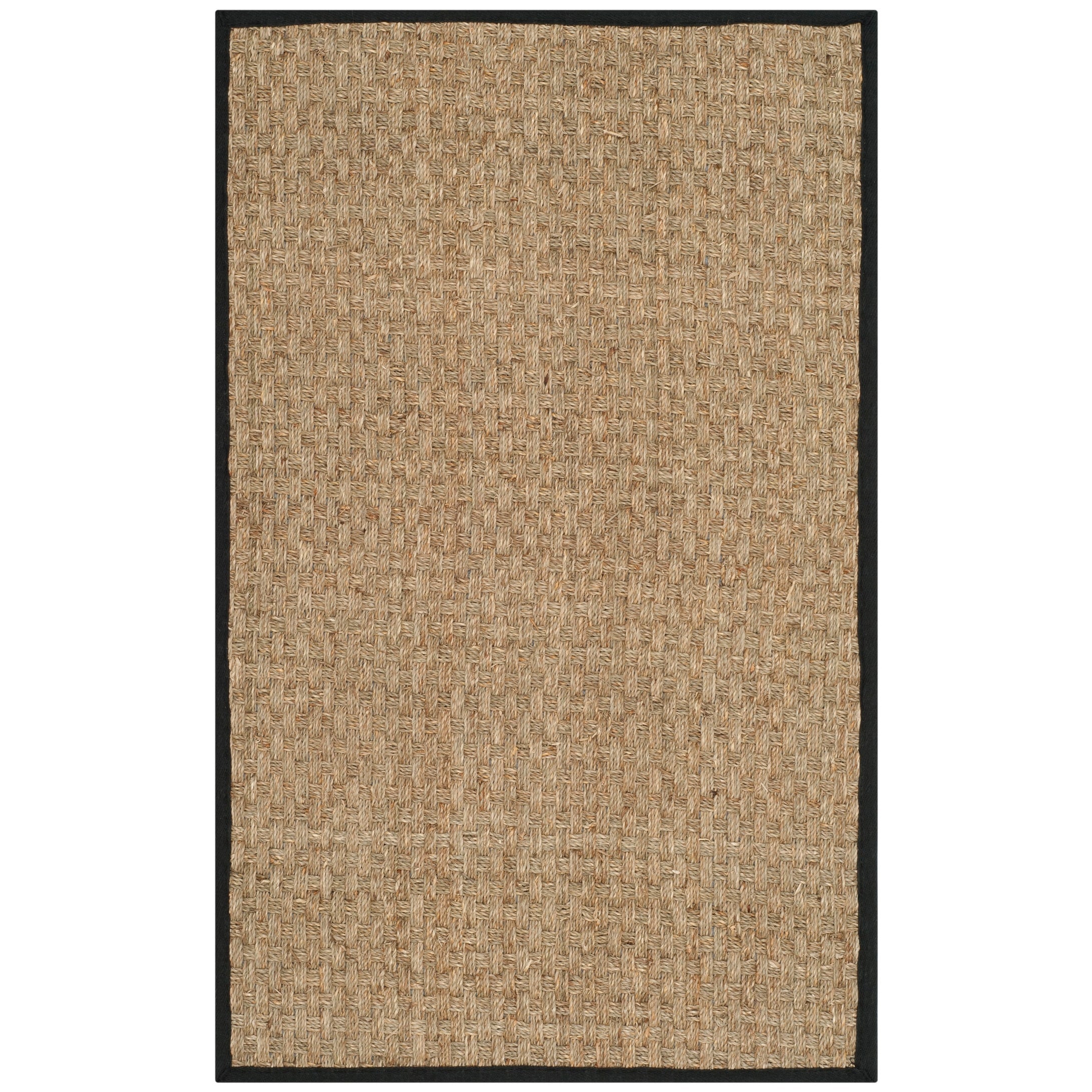Tapis en jonc de mer tissé en fibre naturelle Zymryd SAFAVIEH