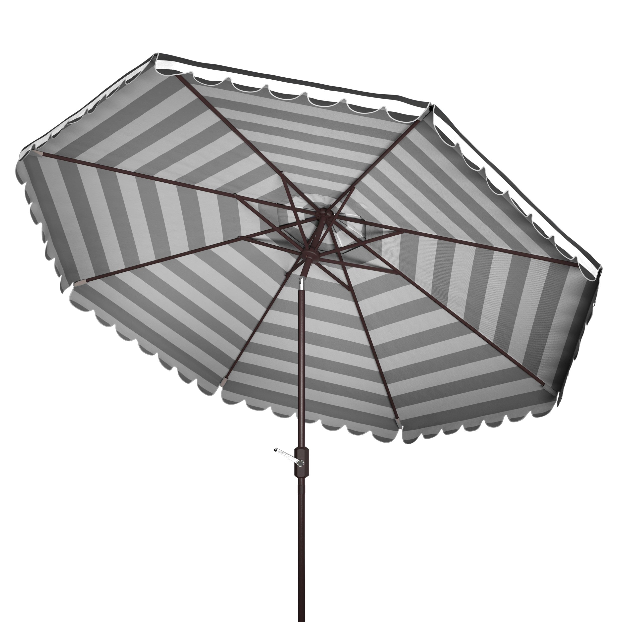 Parapluie rond à manivelle SAFAVIEH Outdoor Jaylee 11 pieds