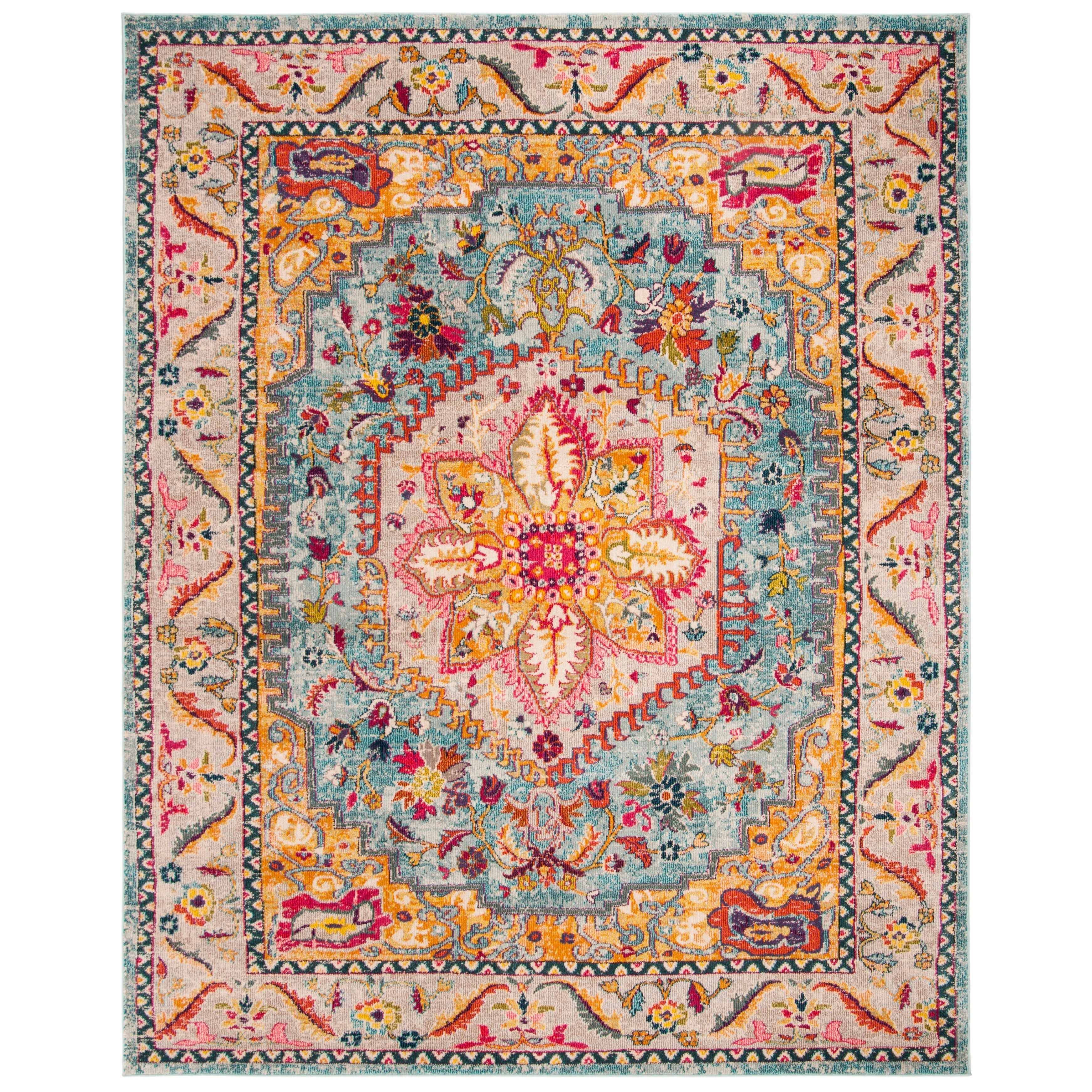 SAFAVIEH Tapis oriental vintage Phoenix Sameh