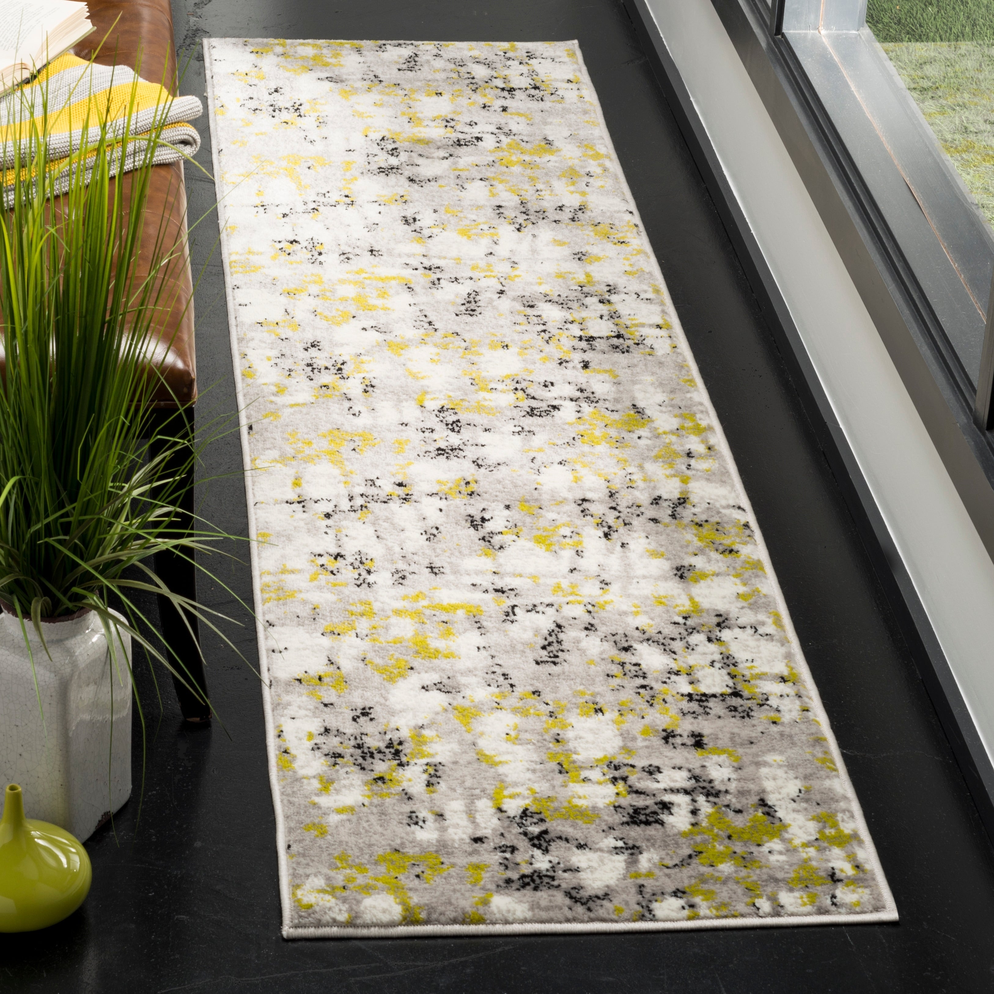 SAFAVIEH Tapis abstrait moderne Skyler Jossie