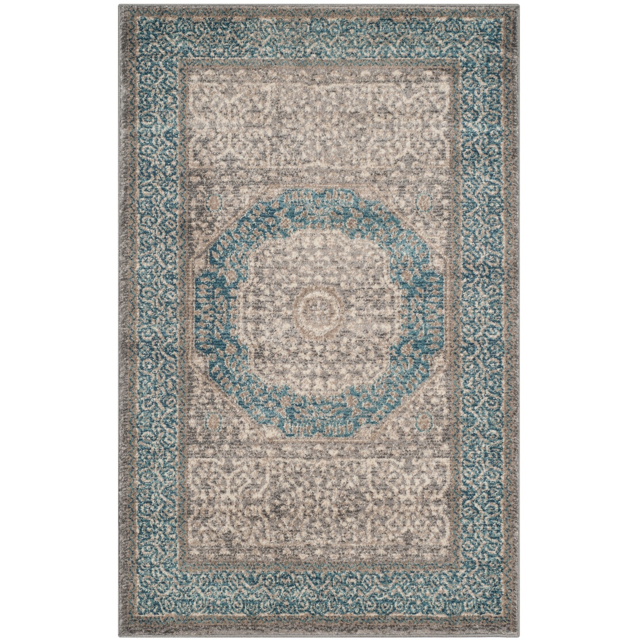 Tapis médaillon oriental vintage SAFAVIEH Sofia Glenna