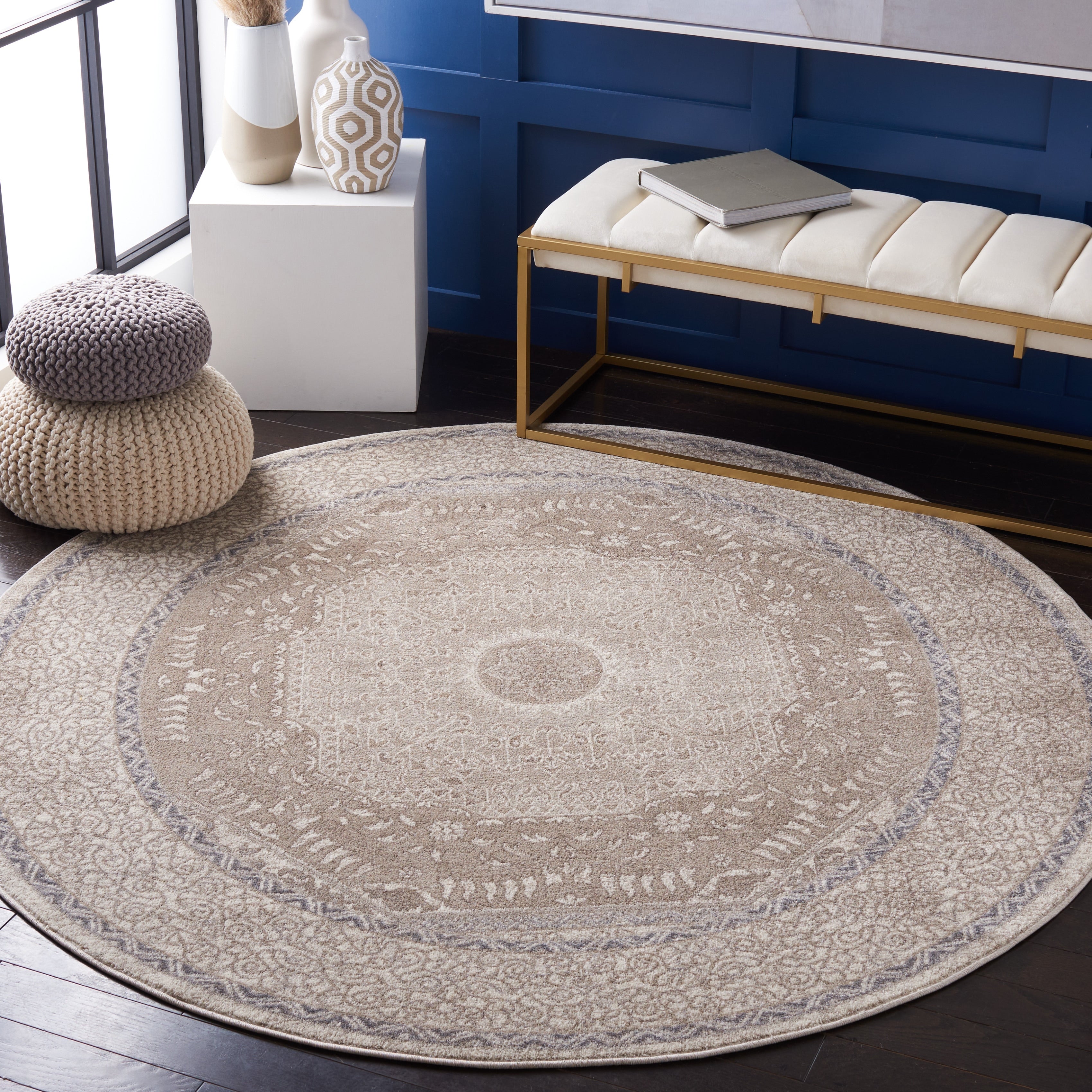 Tapis médaillon oriental vintage SAFAVIEH Sofia Glenna