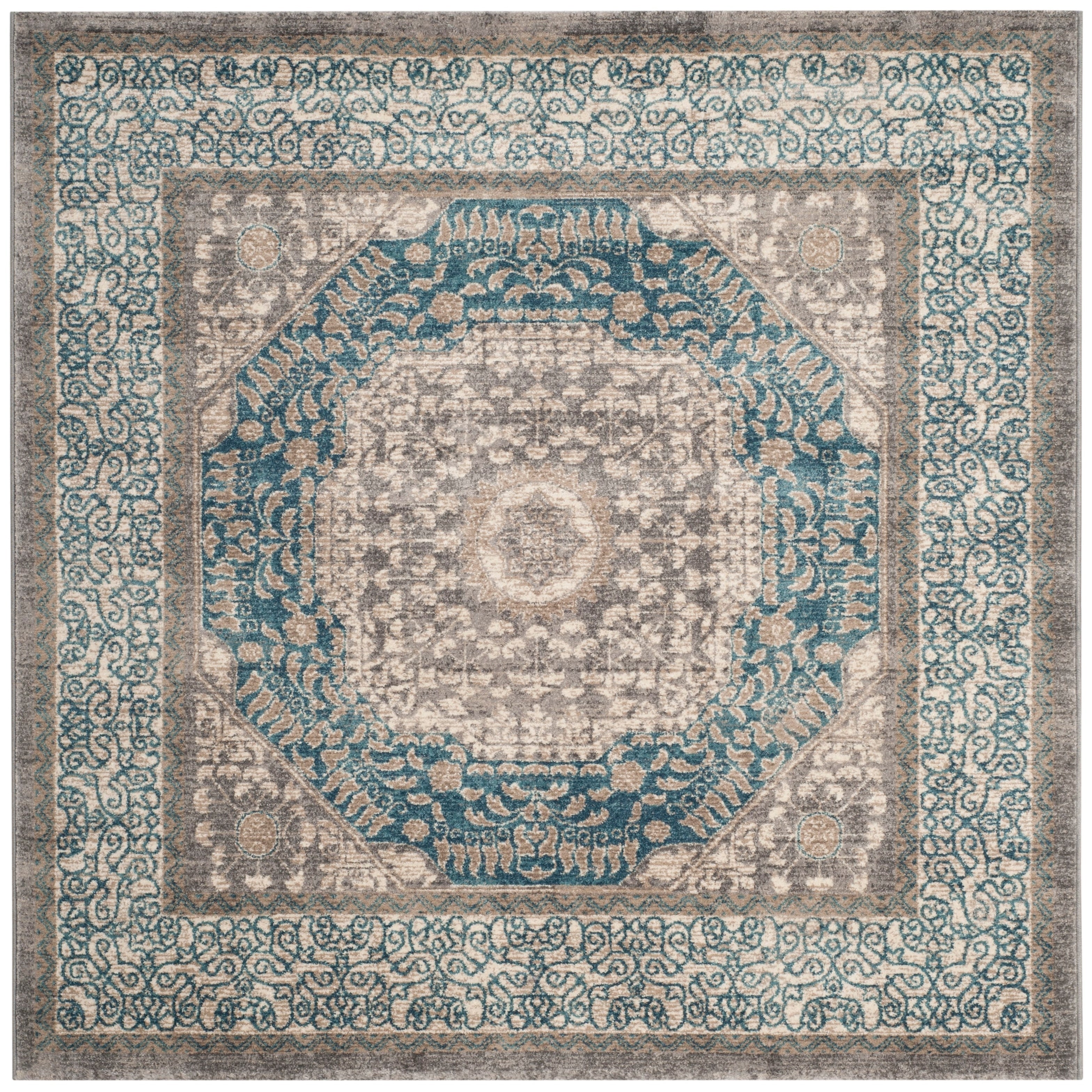 Tapis médaillon oriental vintage SAFAVIEH Sofia Glenna