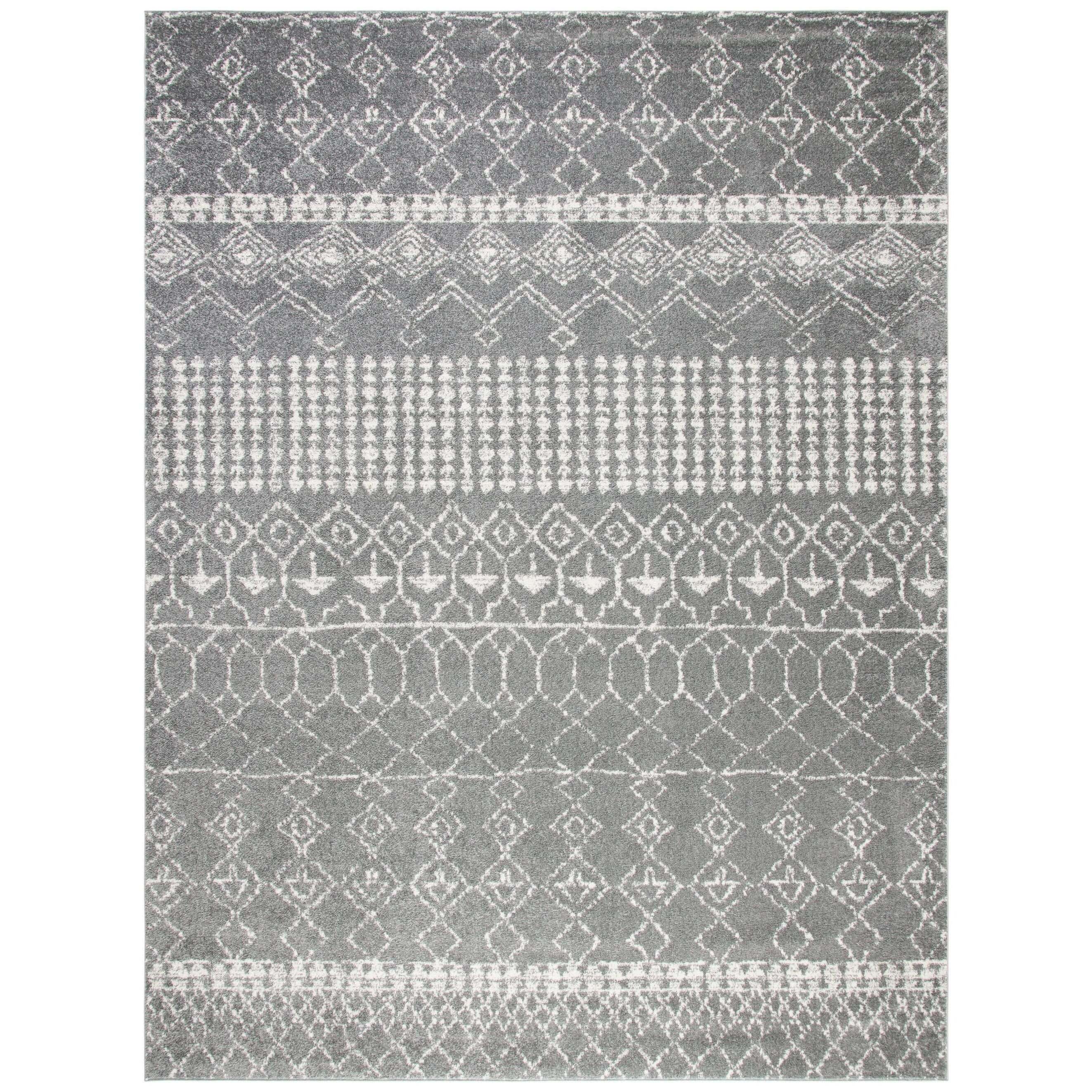 Tapis tribal bohème marocain rustique SAFAVIEH Tulum Ethelyn