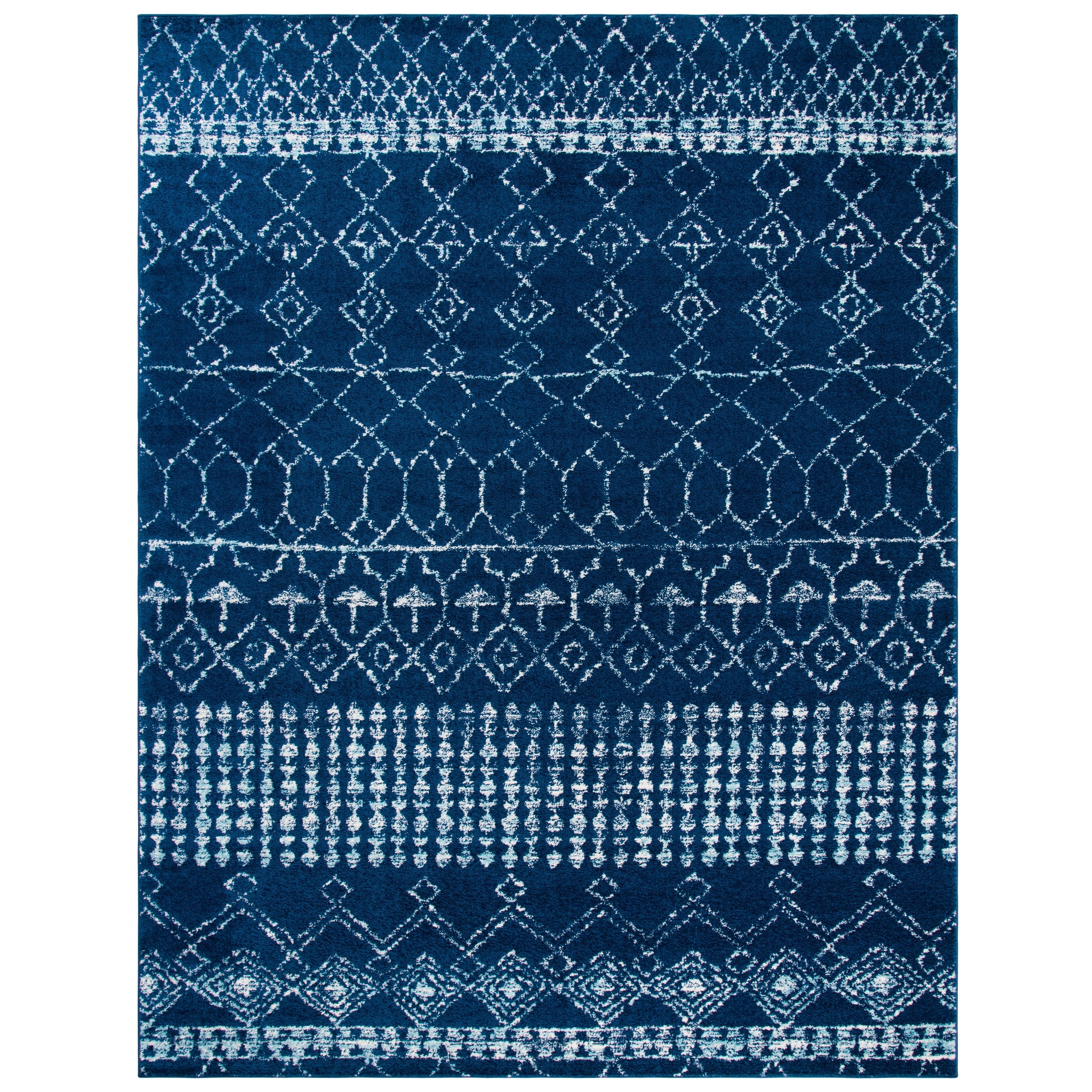 Tapis tribal bohème marocain rustique SAFAVIEH Tulum Ethelyn