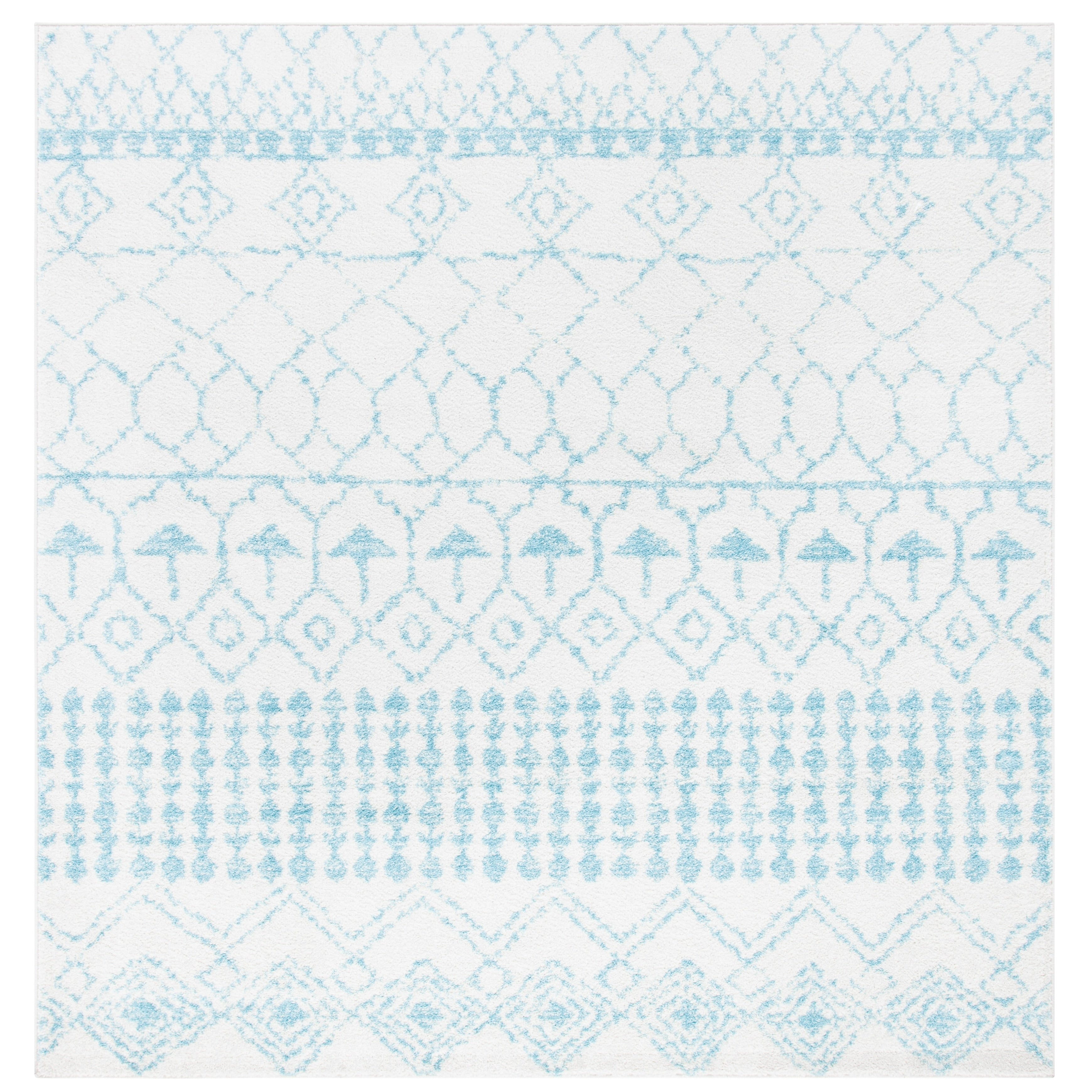 Tapis tribal bohème marocain rustique SAFAVIEH Tulum Ethelyn