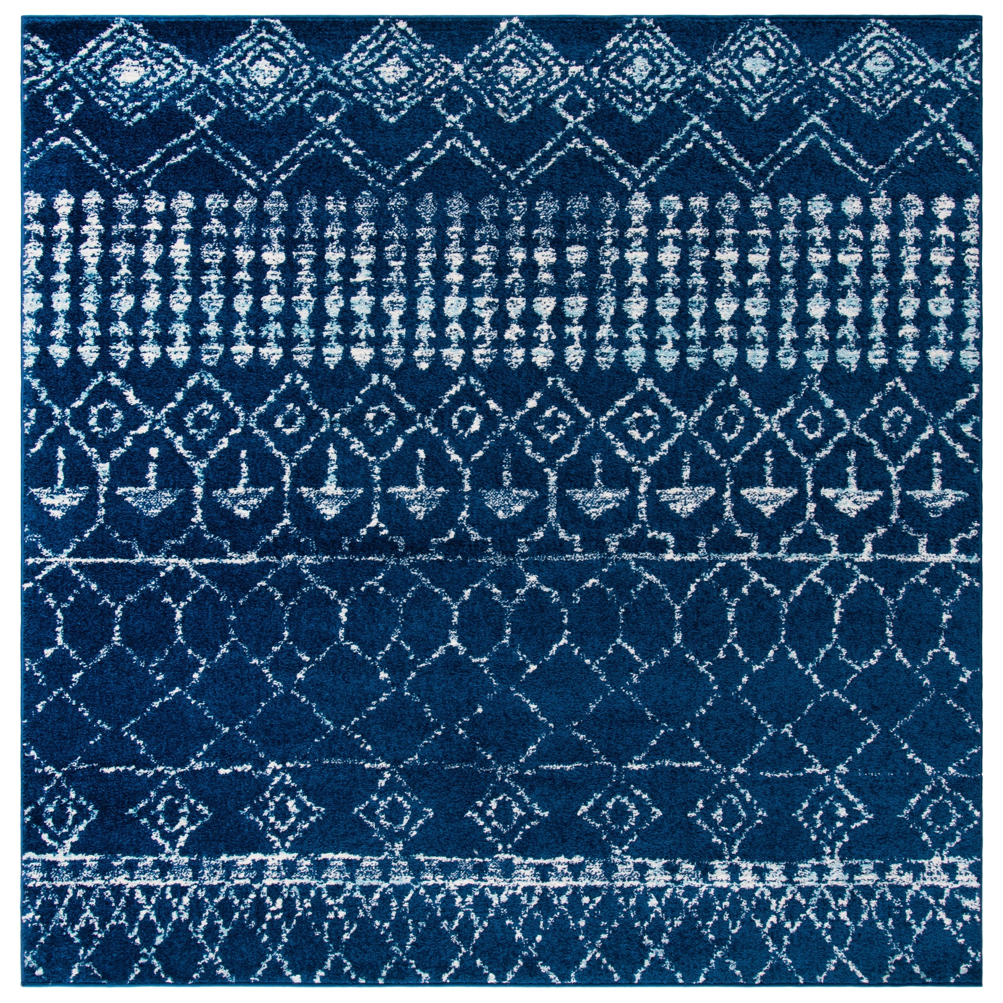 Tapis tribal bohème marocain rustique SAFAVIEH Tulum Ethelyn