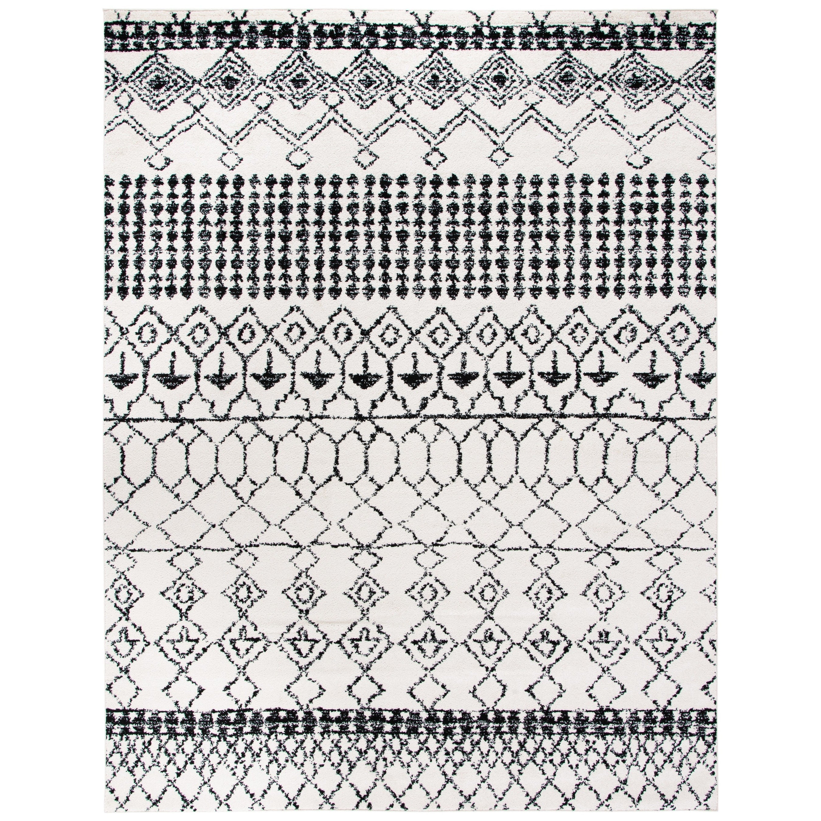Tapis tribal bohème marocain rustique SAFAVIEH Tulum Ethelyn