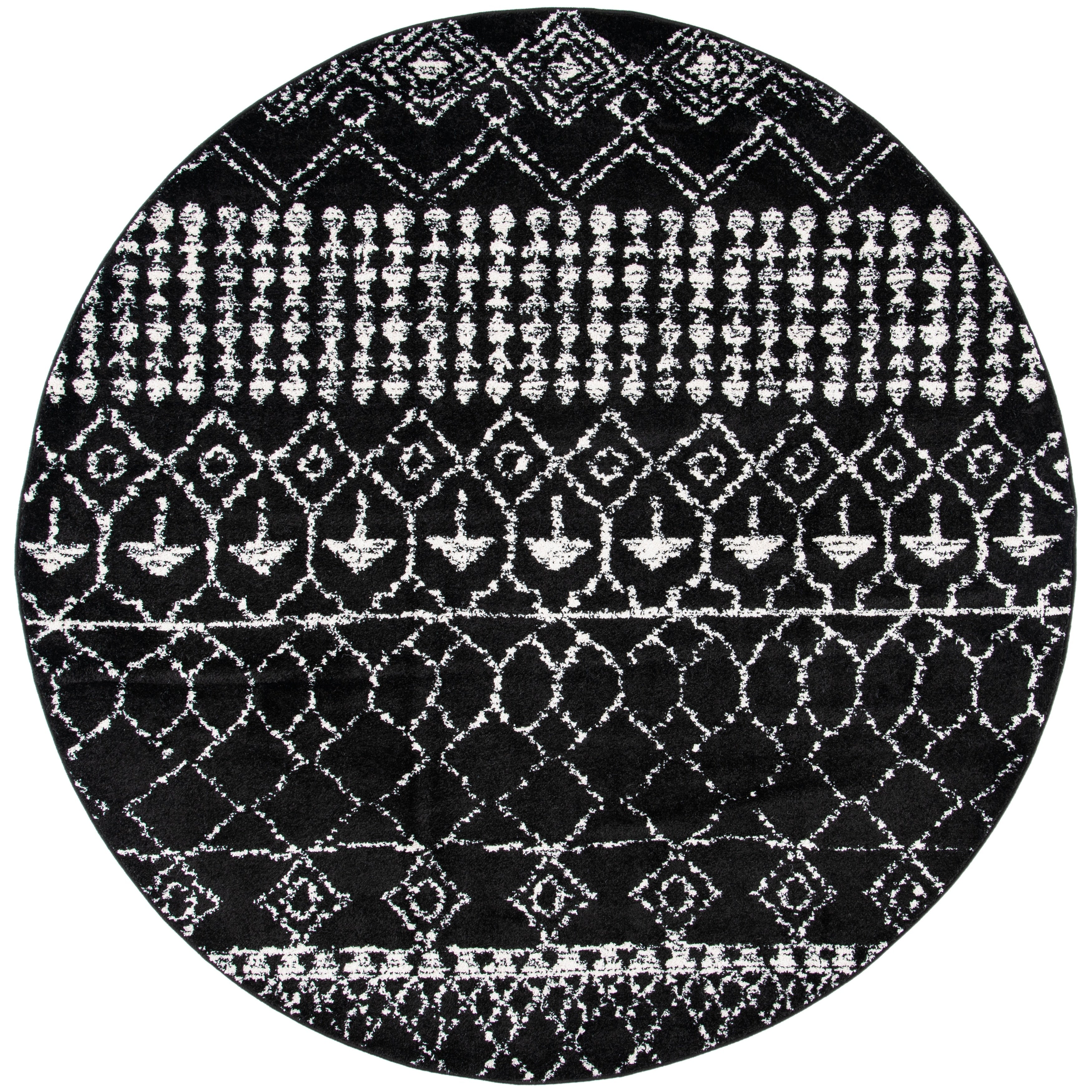 Tapis tribal bohème marocain rustique SAFAVIEH Tulum Ethelyn