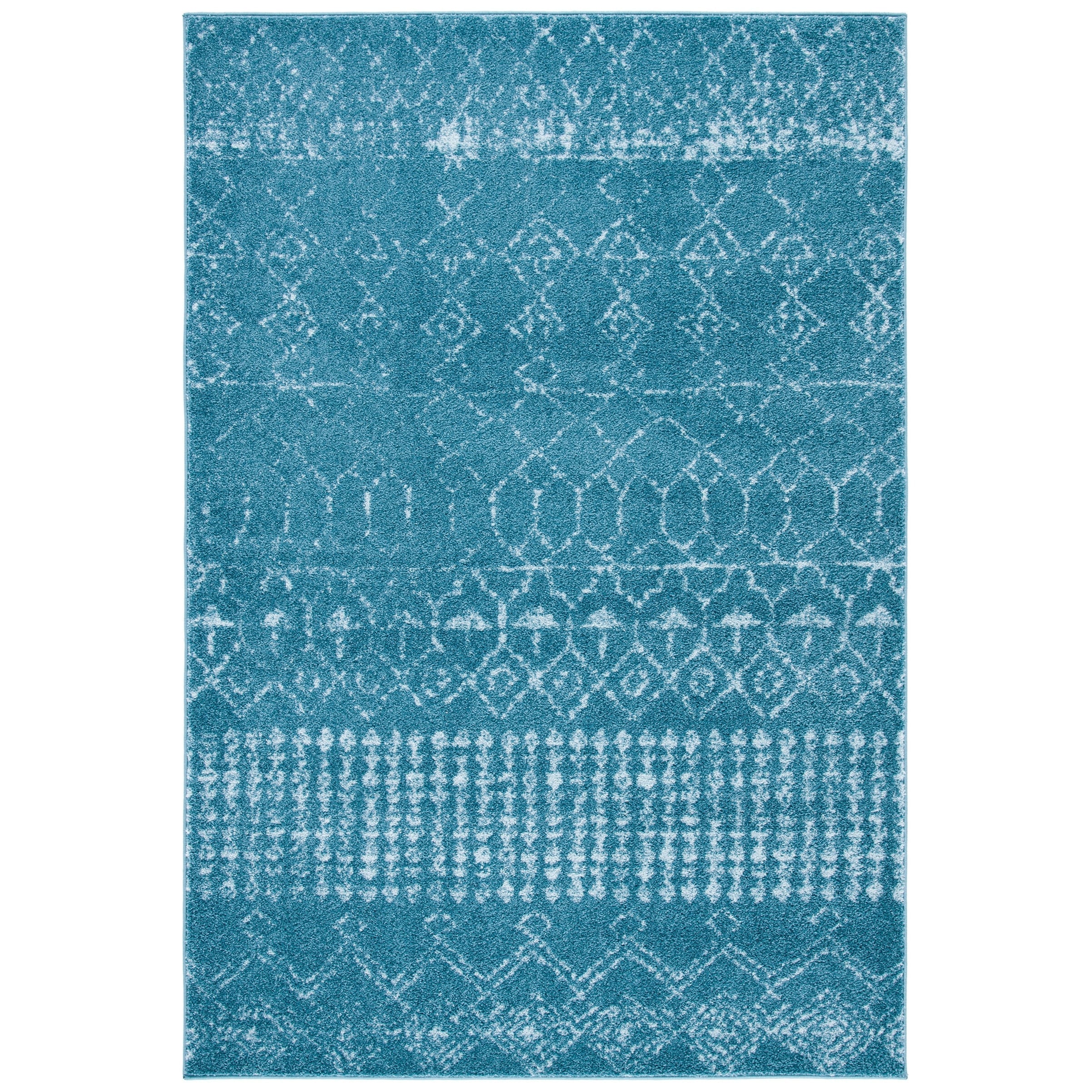 Tapis tribal bohème marocain rustique SAFAVIEH Tulum Ethelyn