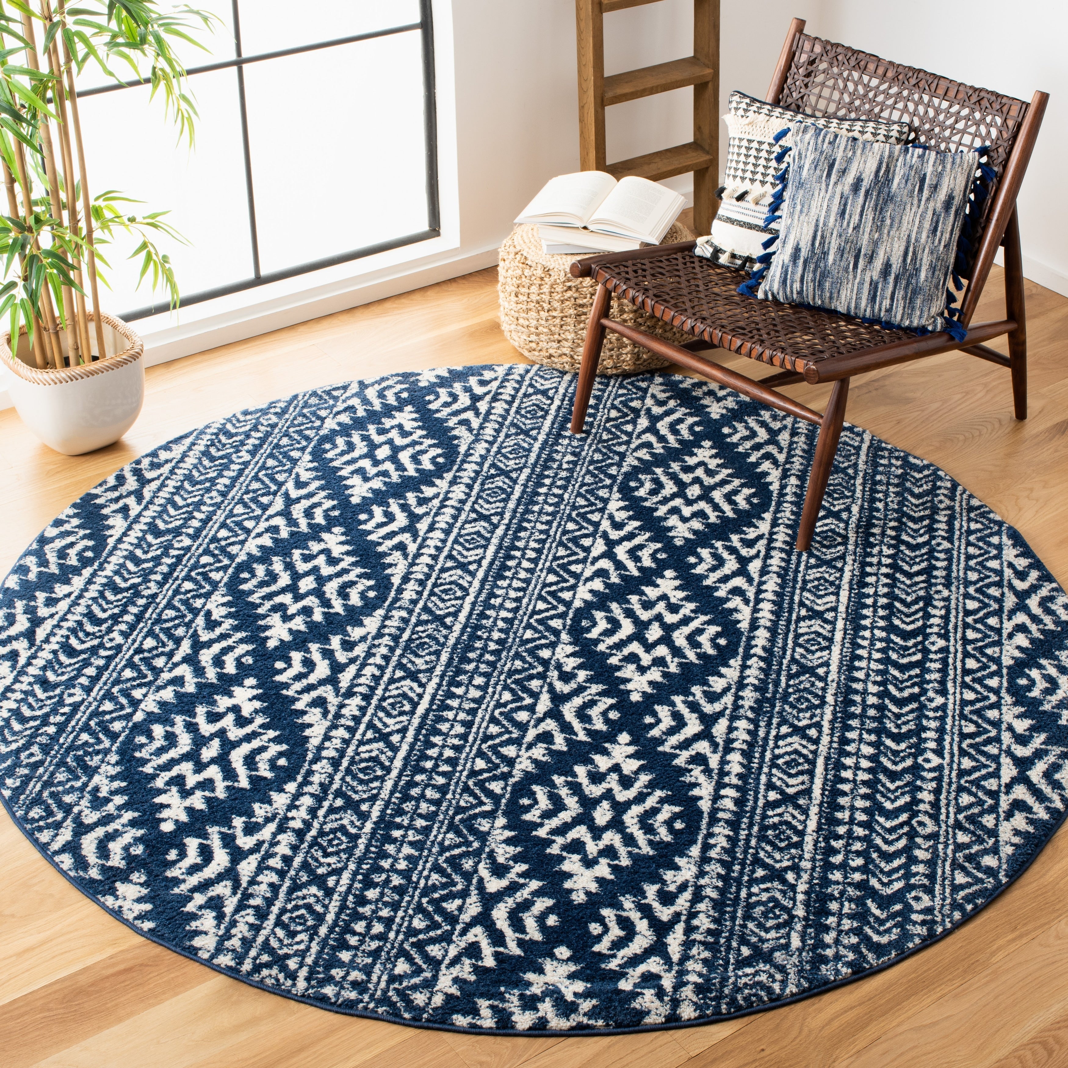 Tapis marocain bohème chic SAFAVIEH Tulum Vetuta