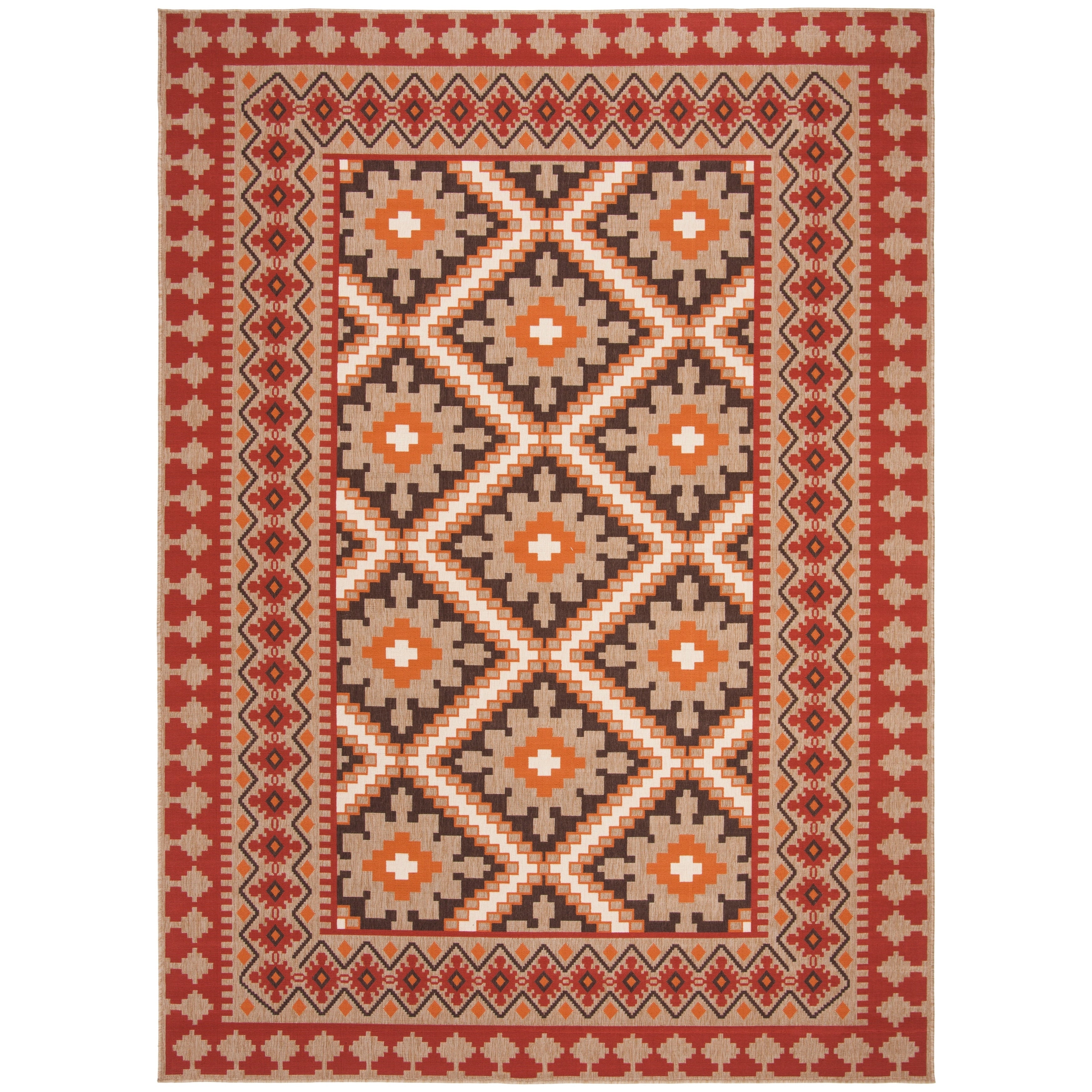 Tapis de jardin imperméable pour intérieur/extérieur SAFAVIEH Veranda Rita
