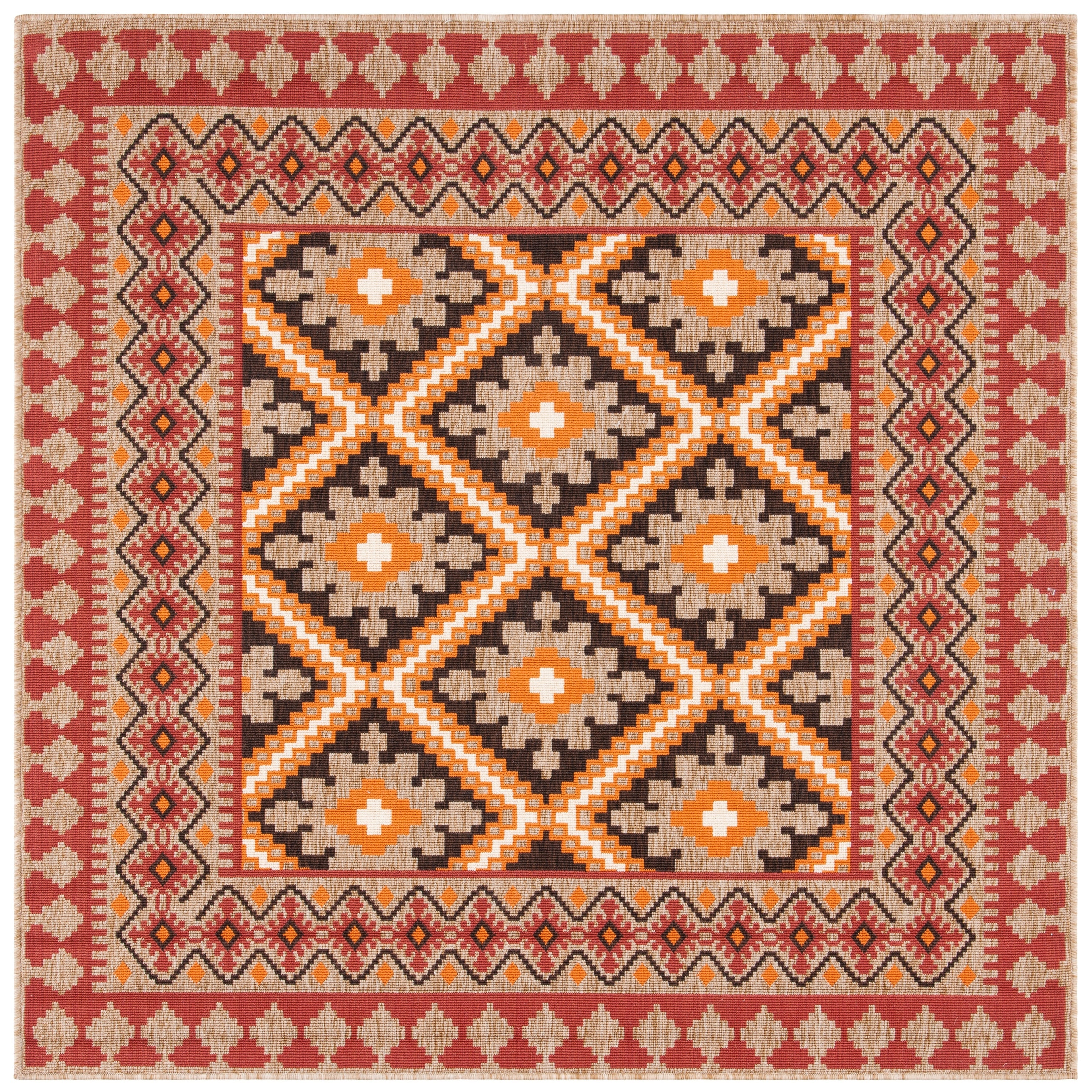 Tapis de jardin imperméable pour intérieur/extérieur SAFAVIEH Veranda Rita