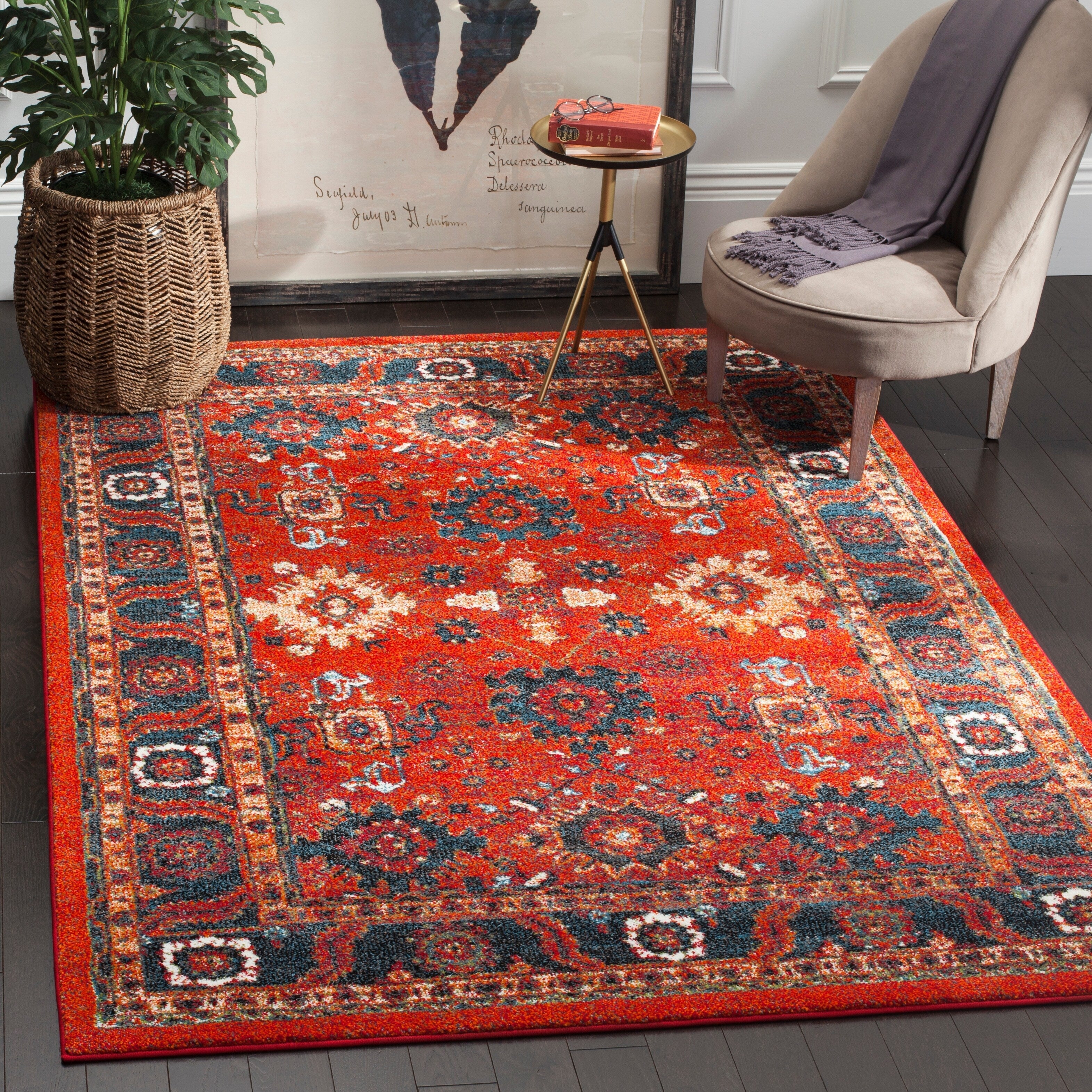 Tapis oriental traditionnel SAFAVIEH Vintage Hamadan Bridget