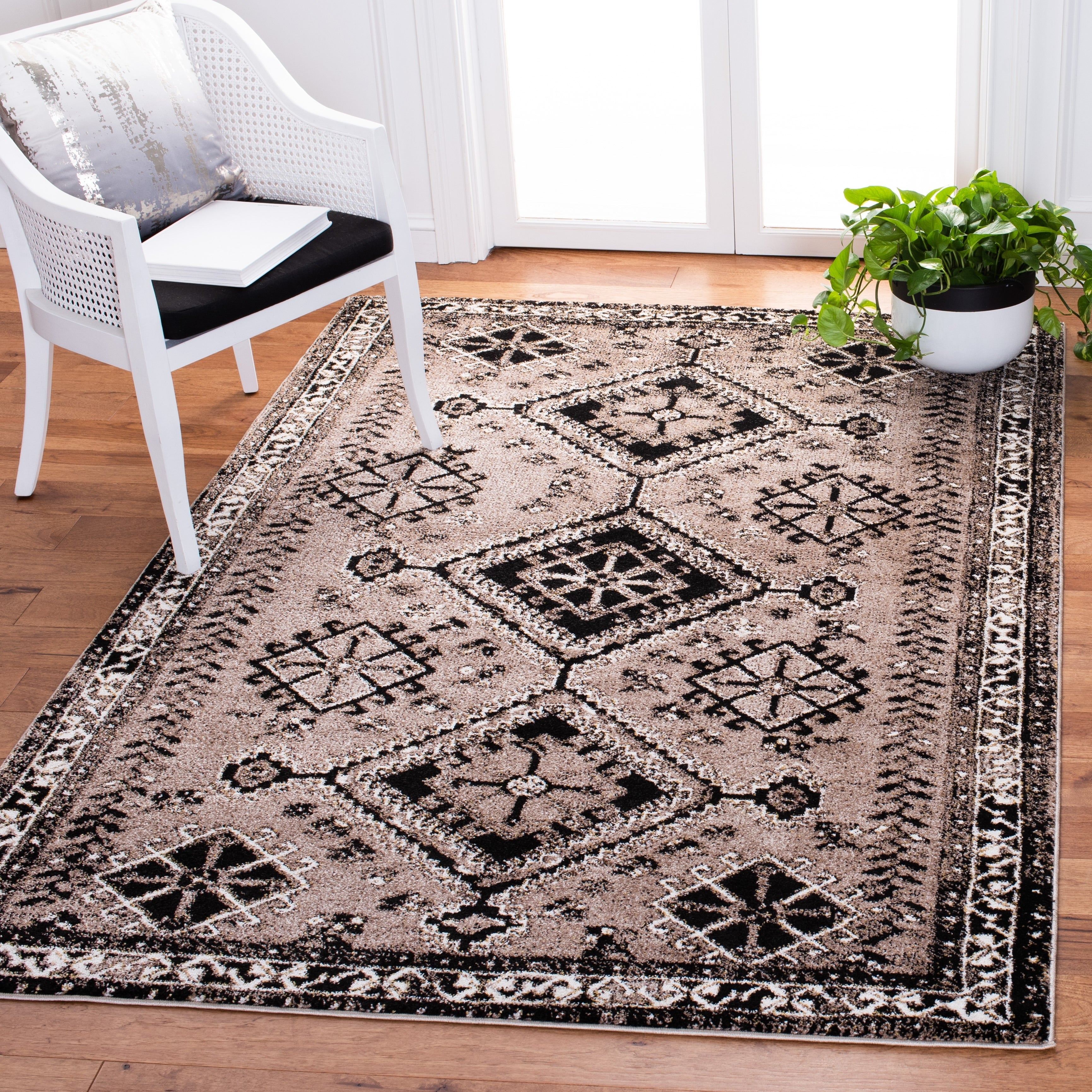 SAFAVIEH Tapis Traditionnel Vintage Hamadan Graine