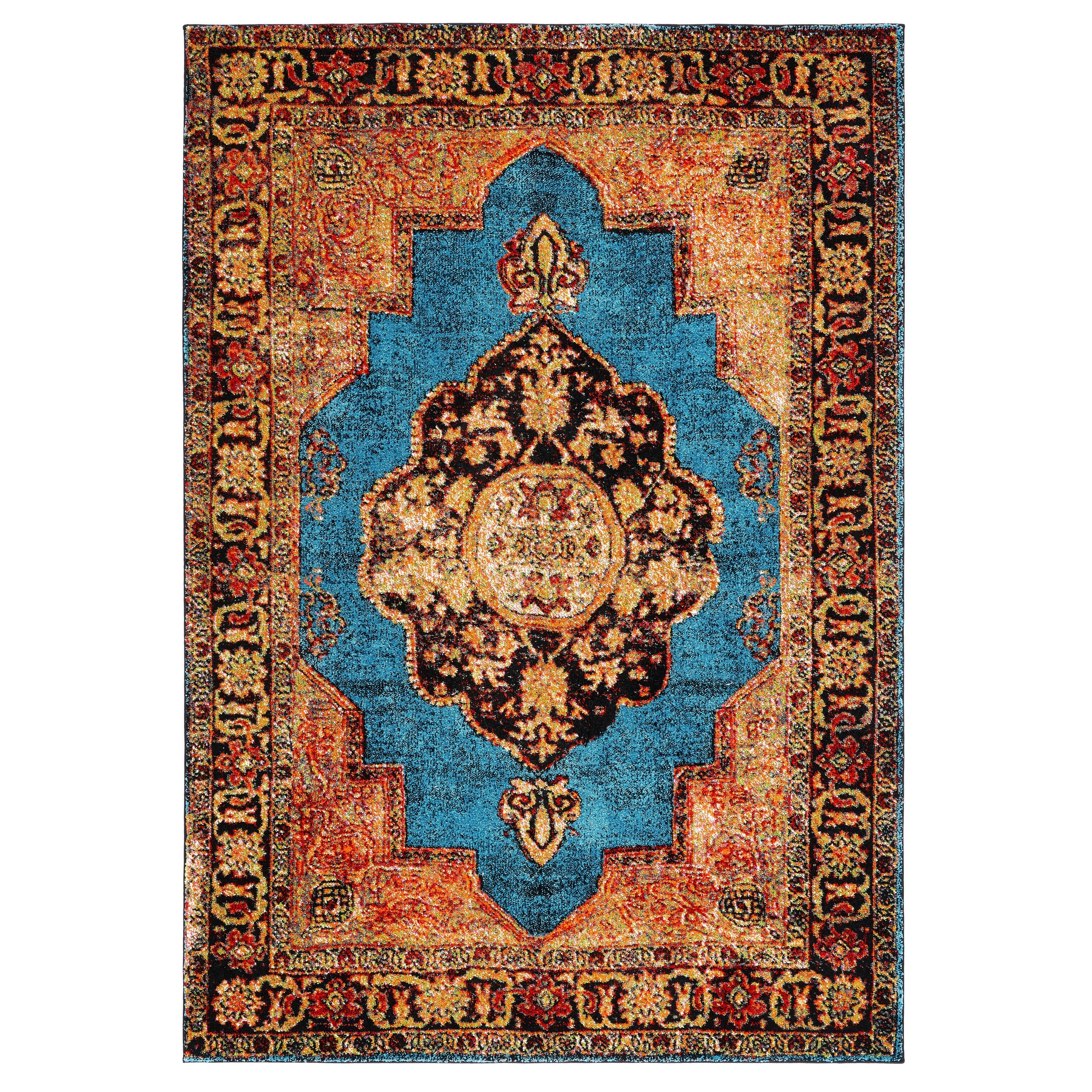 Tapis oriental vintage SAFAVIEH Hamadan Ismay vieilli