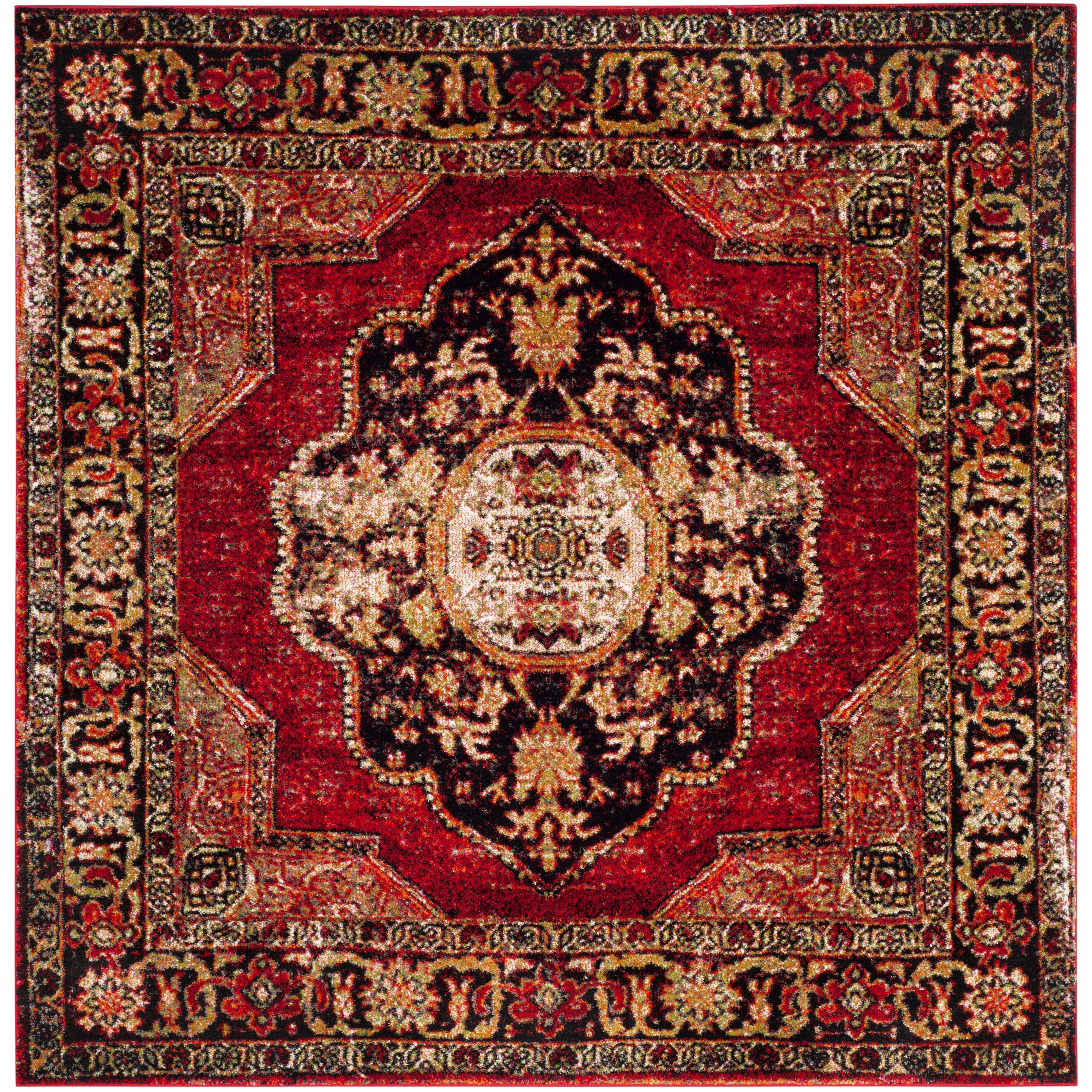 Tapis oriental vintage SAFAVIEH Hamadan Ismay vieilli