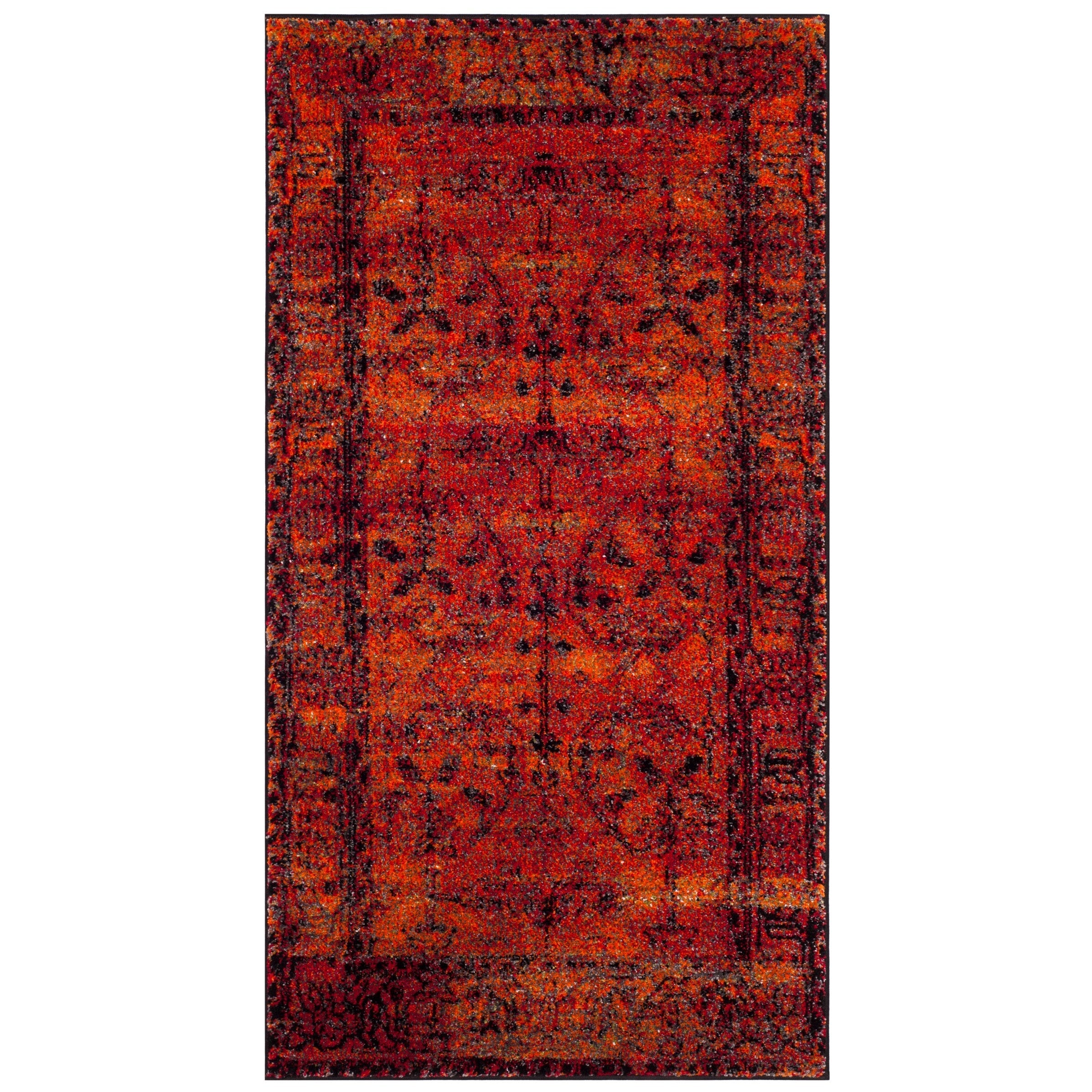 Tapis oriental vintage Hamadan Selma de SAFAVIEH, effet vieilli