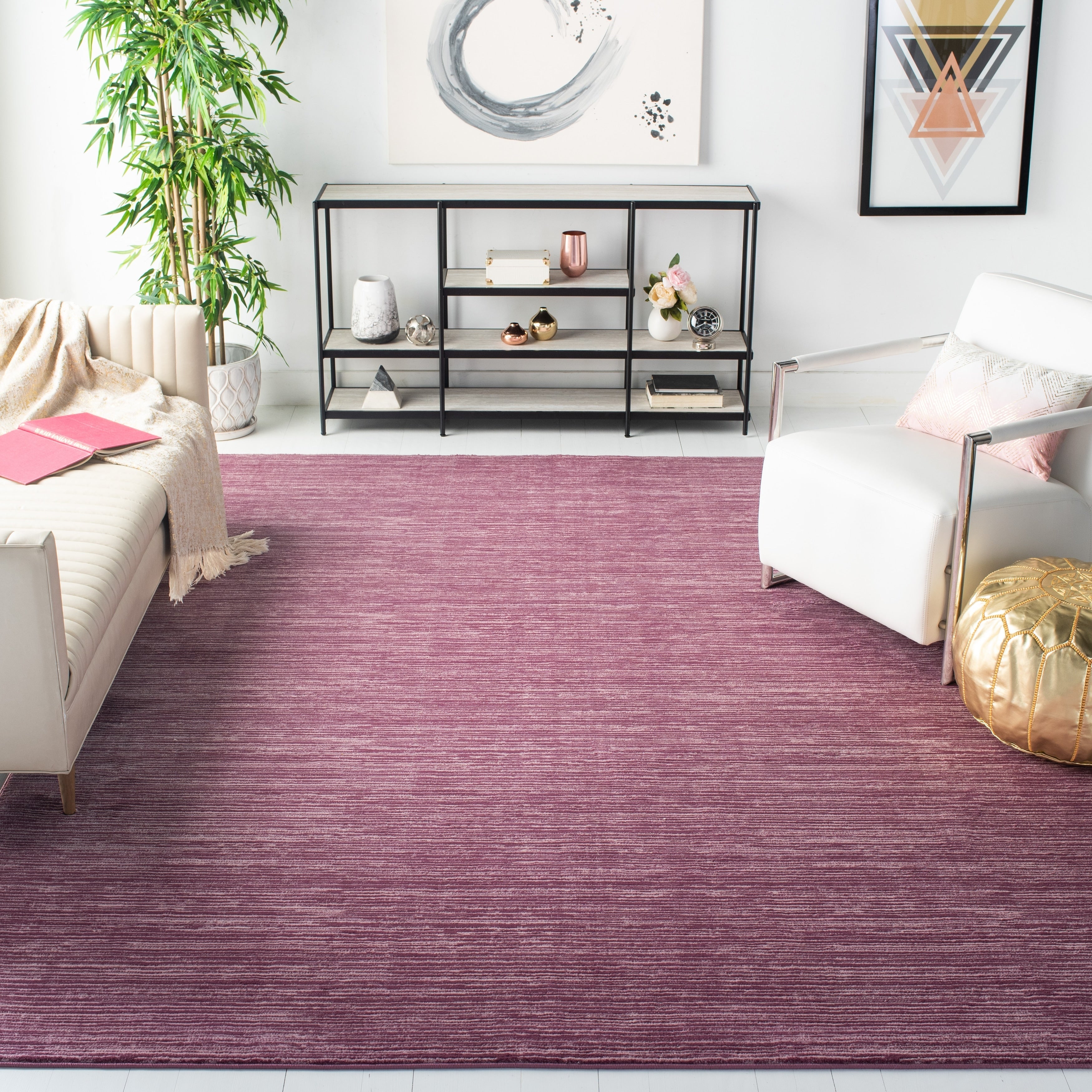 Tapis moderne SAFAVIEH Vision Sunanda aux tons ombrés.