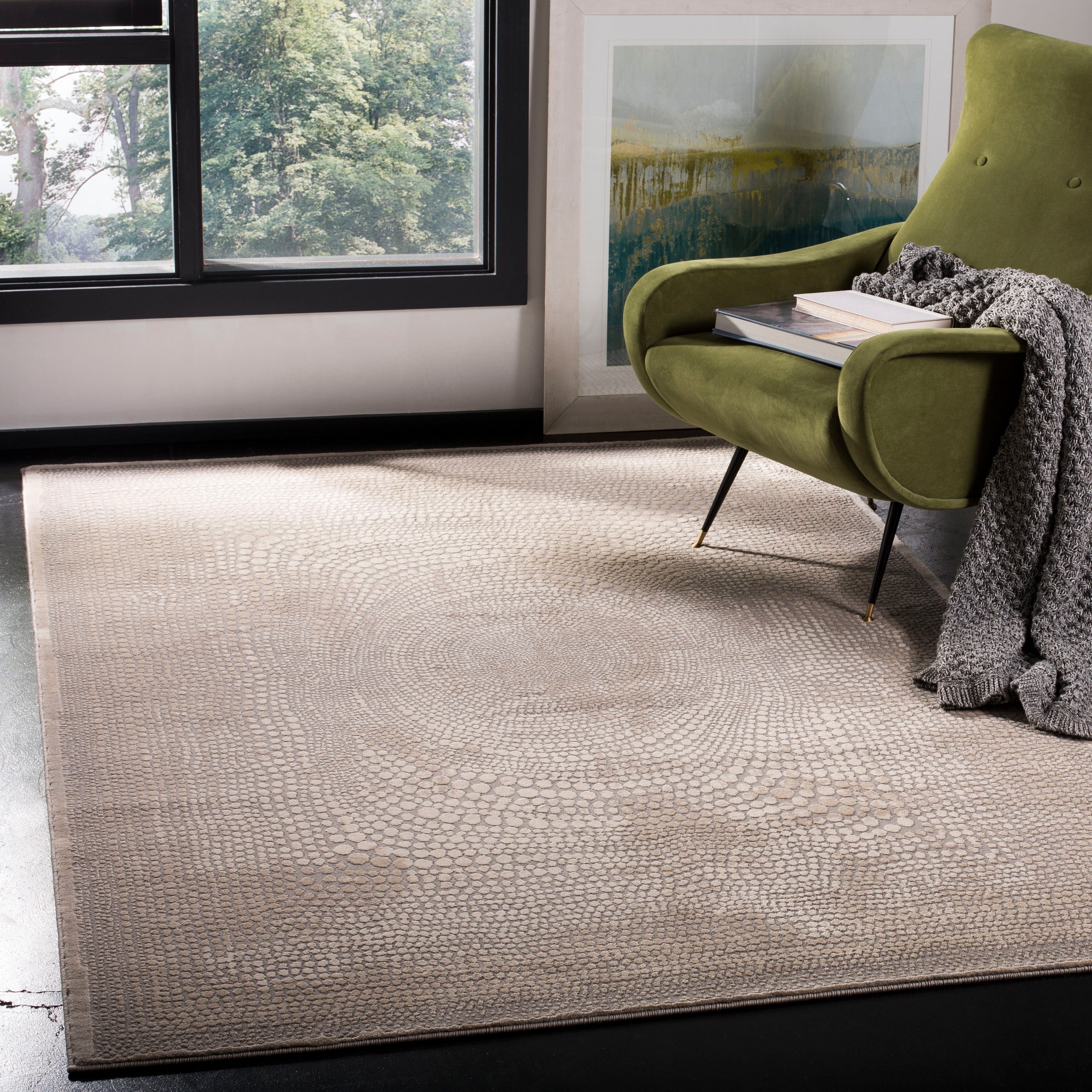 SAFAVIEH, Tapis abstrait moderne Meadow Audry